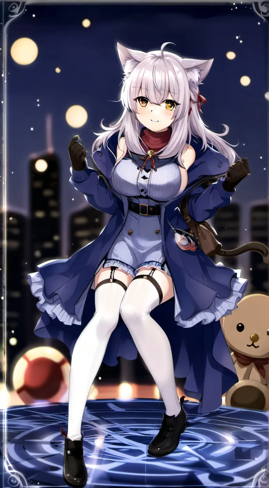 ai character: Mía  background