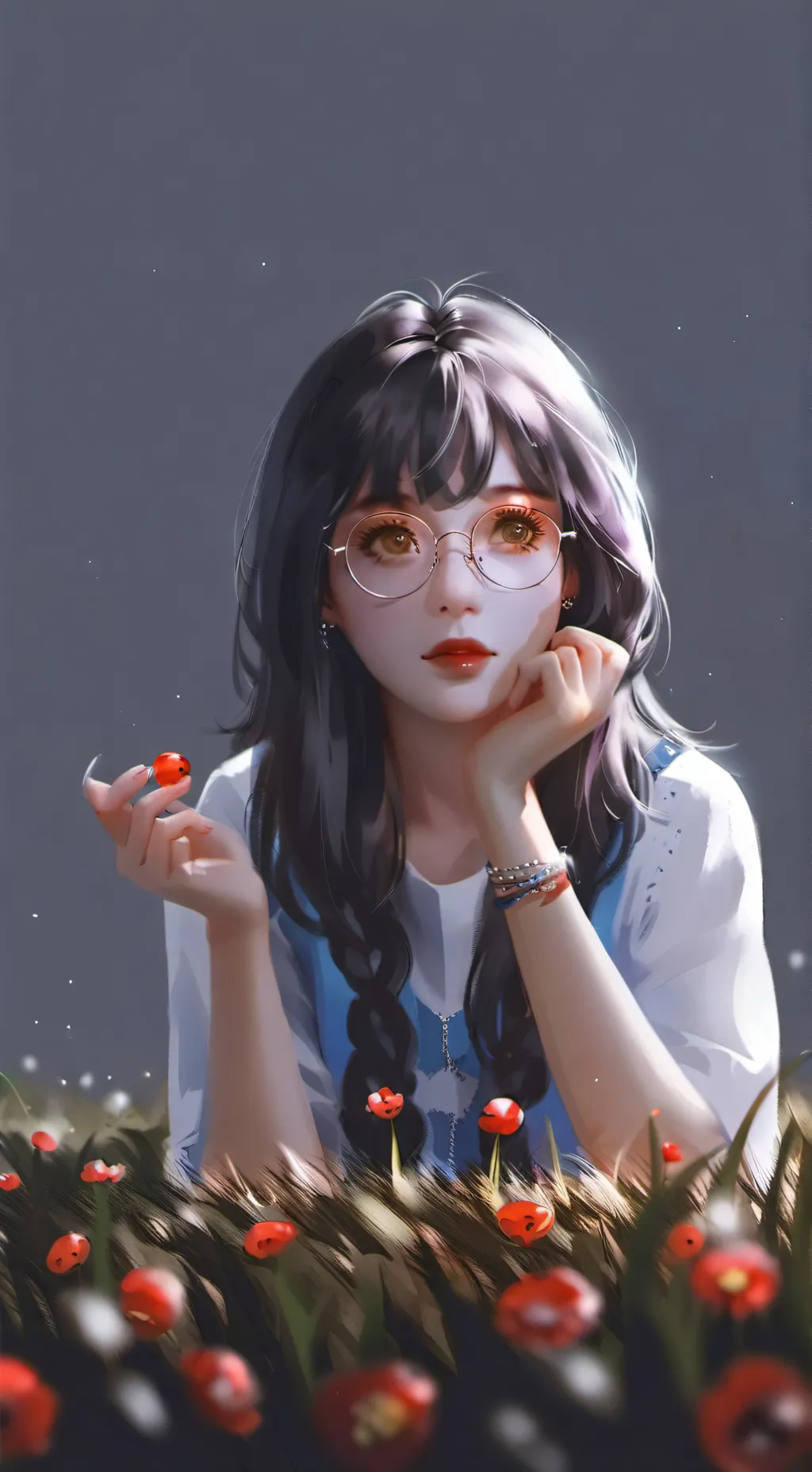 ai character: emily background