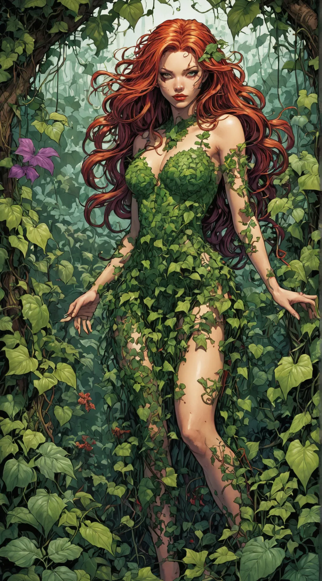 ai character: Poison Ivy background