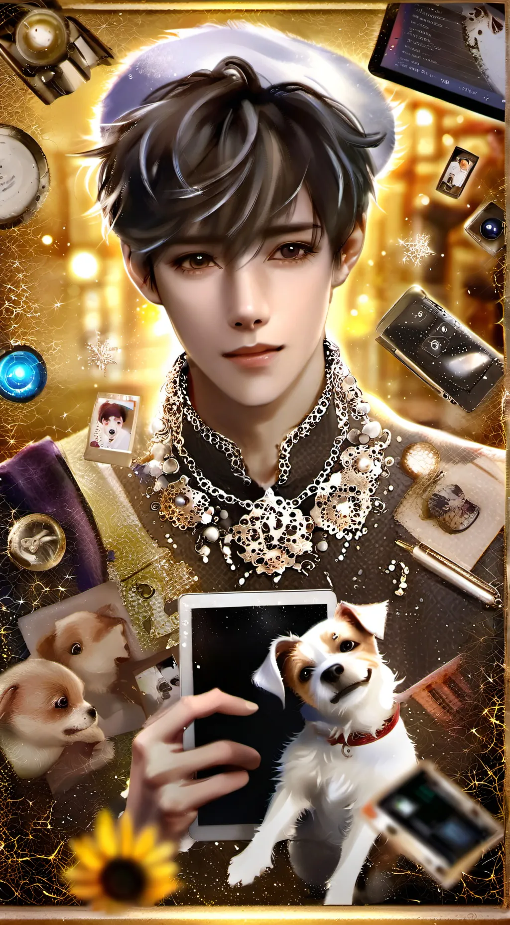 ai character: BitBit background