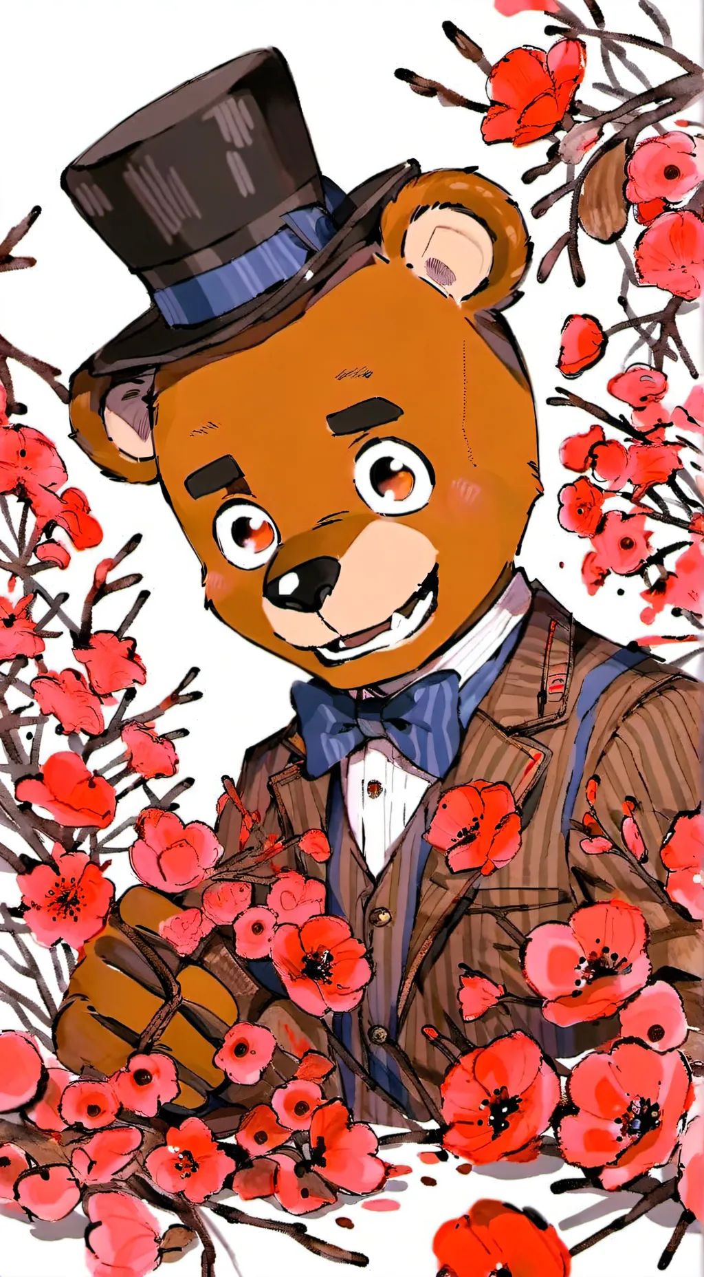 ai character: Fnaf background