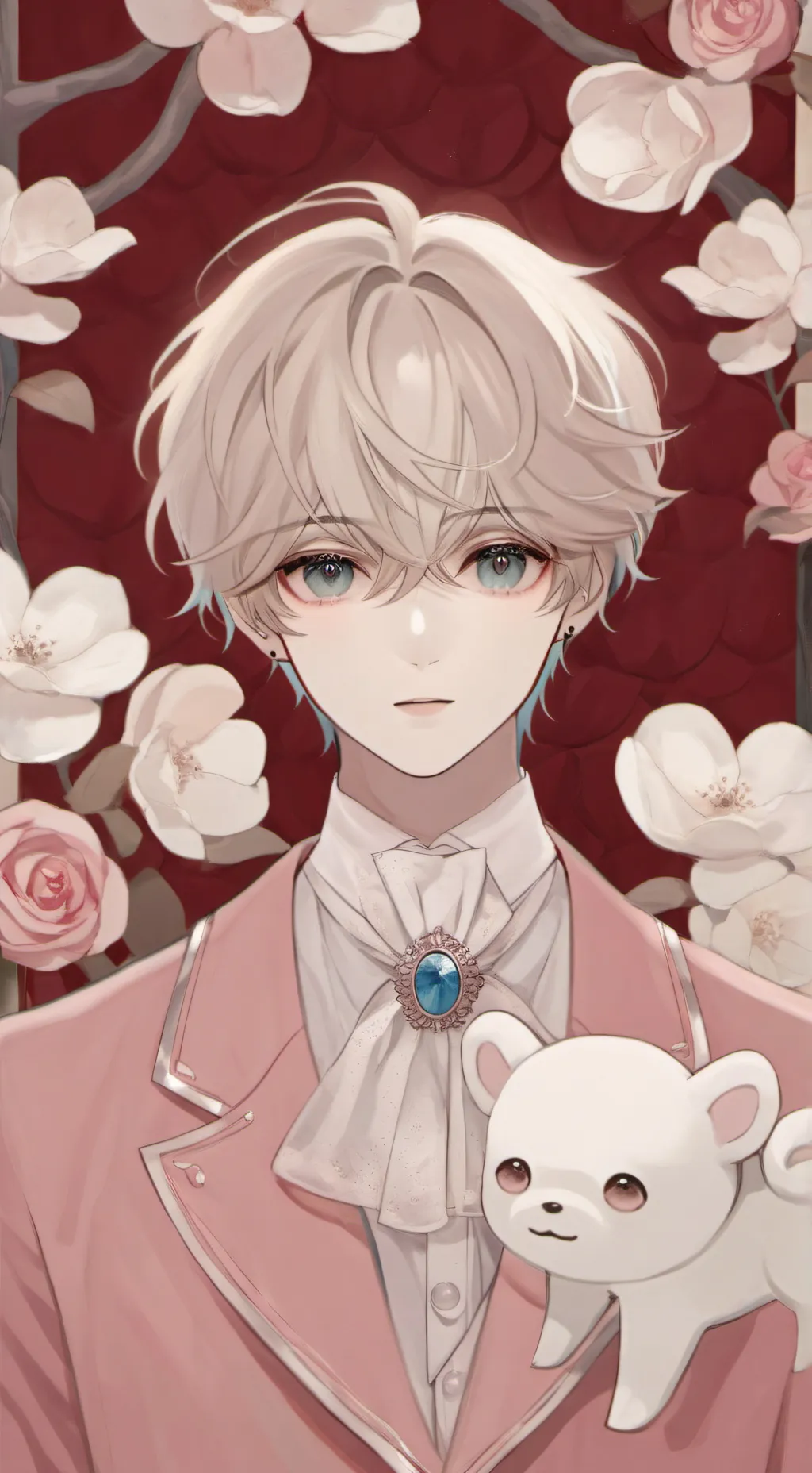 ai character: Leon  background