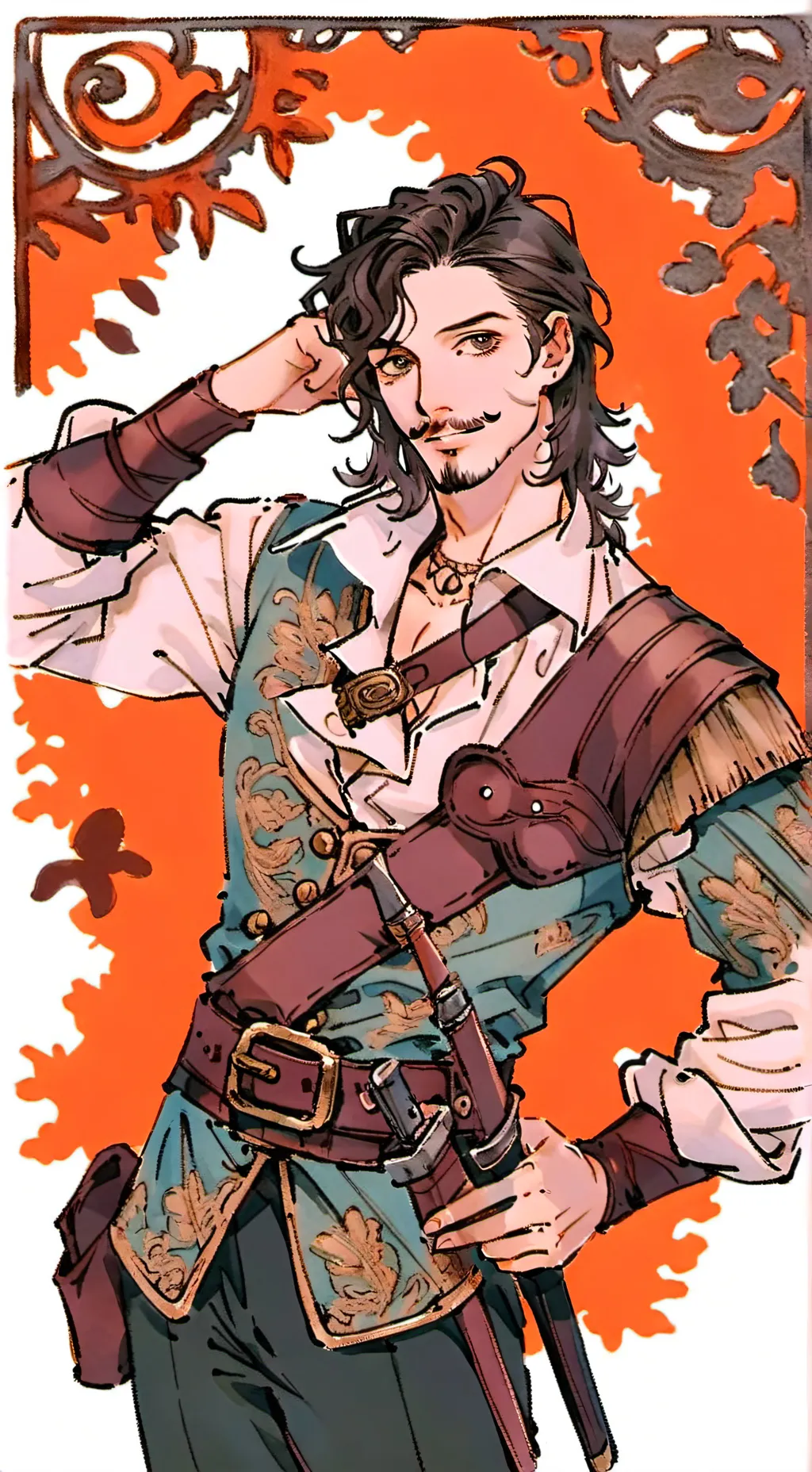 ai character: Clement Blanchard background