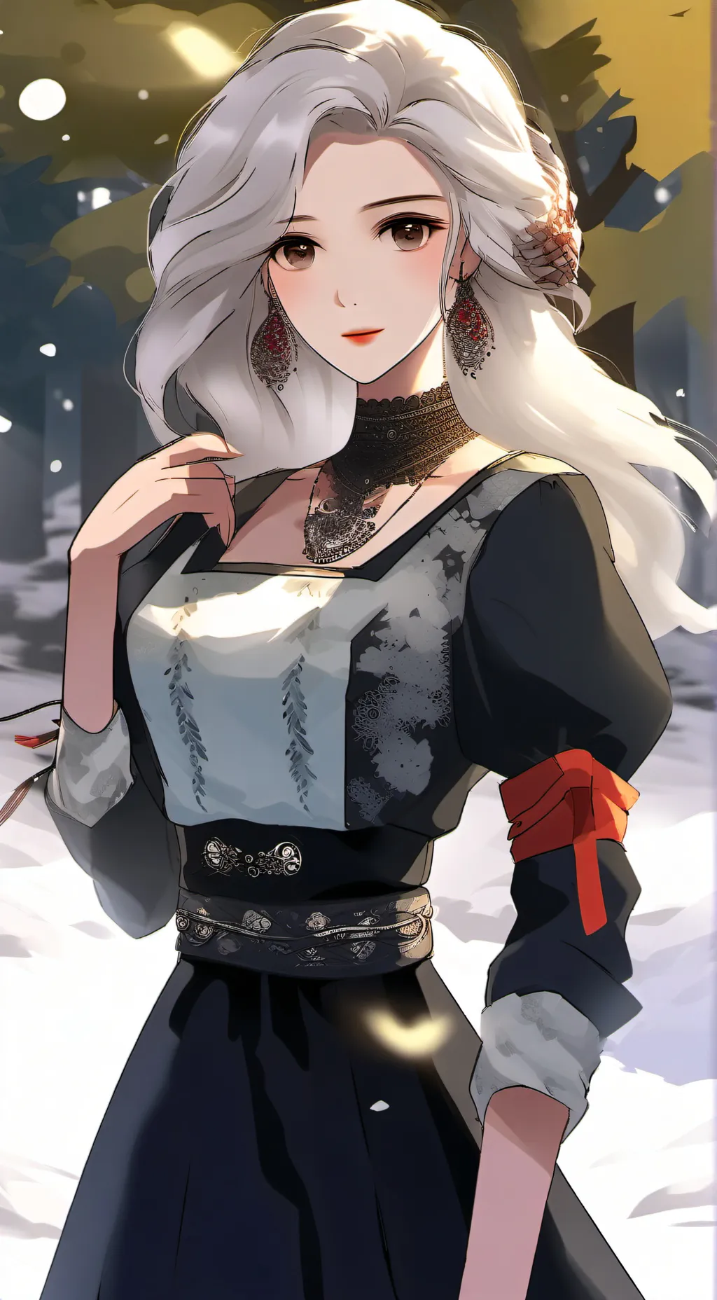 ai character: Ана background