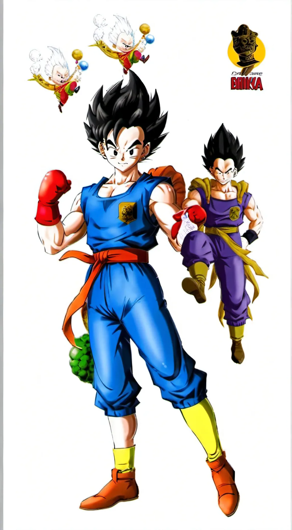 ai character: ❤️🐲dragon ball z🐉~ background