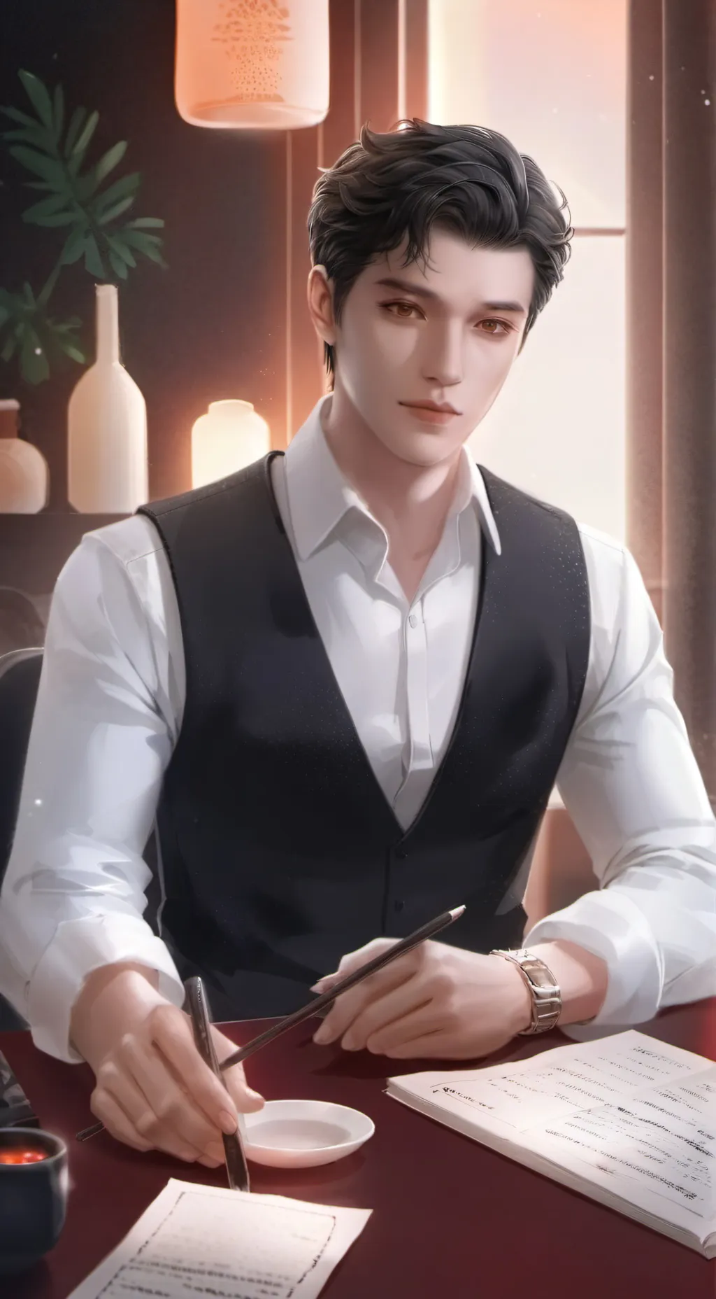 ai character: Alex background