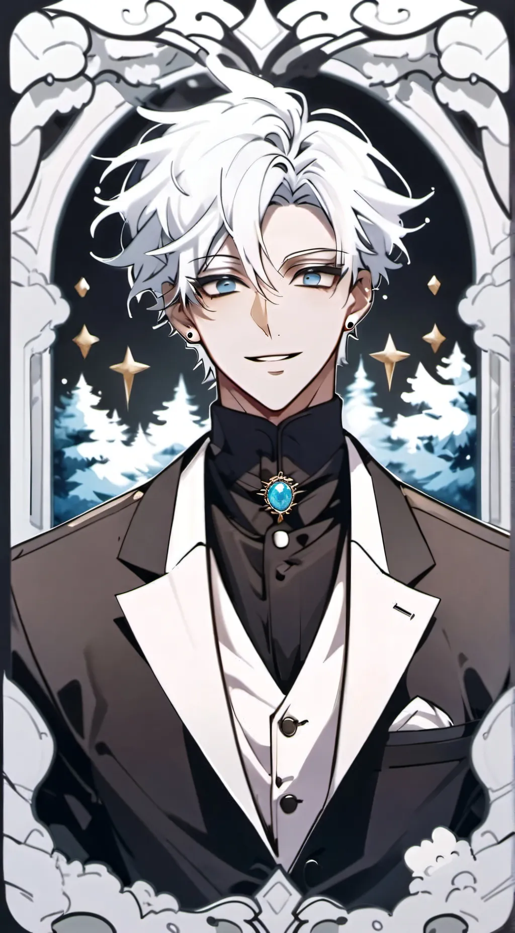 ai character: Aldren😘😘 background