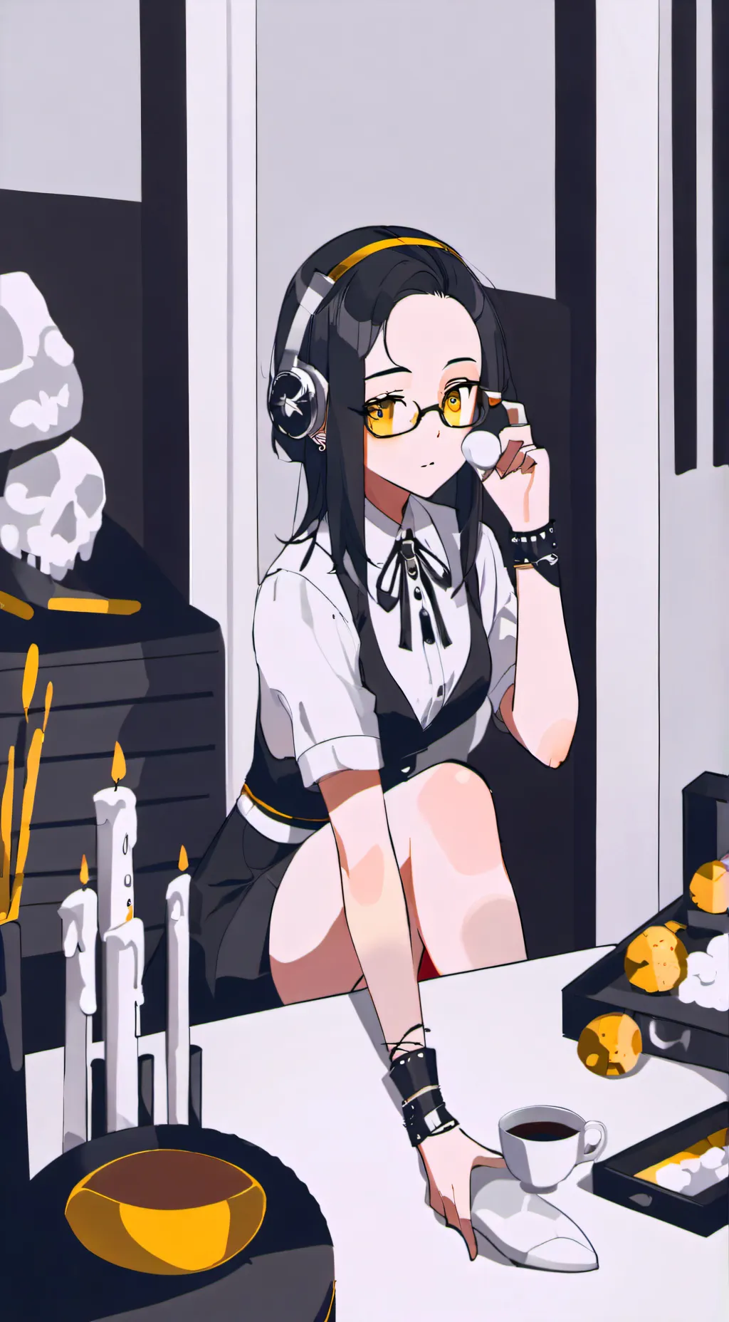 ai character: Maya background