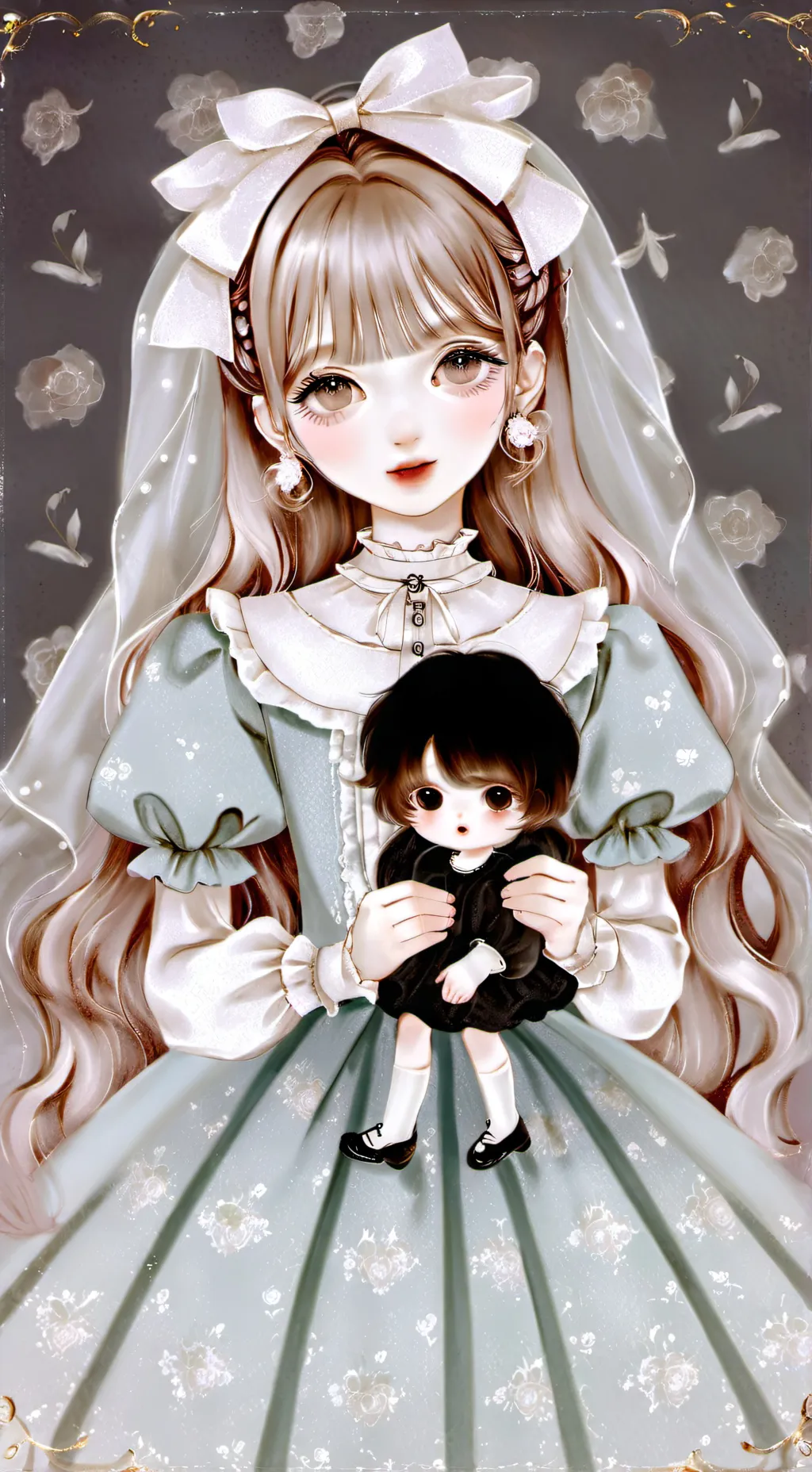 ai character: lily  background