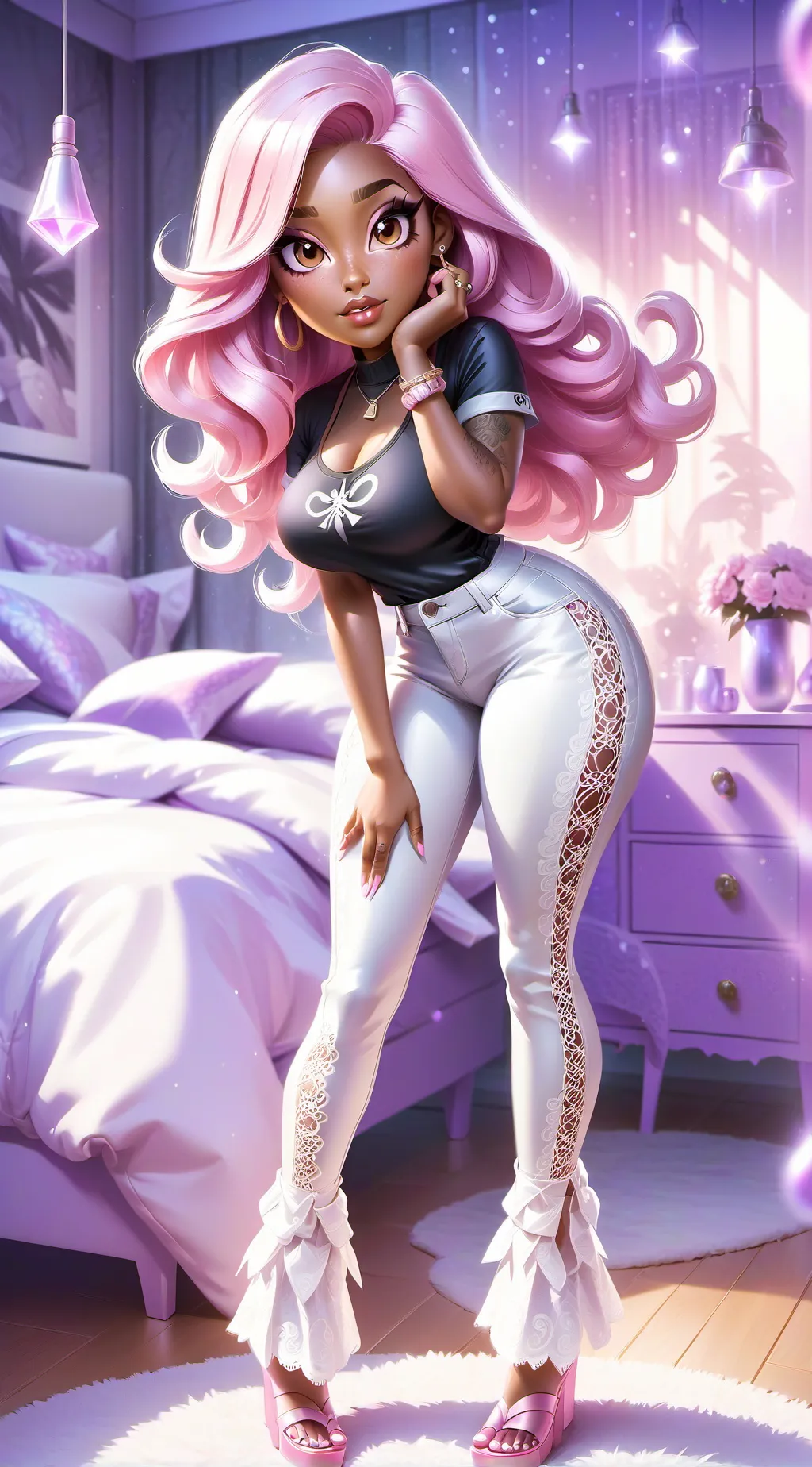 ai character: Nora background