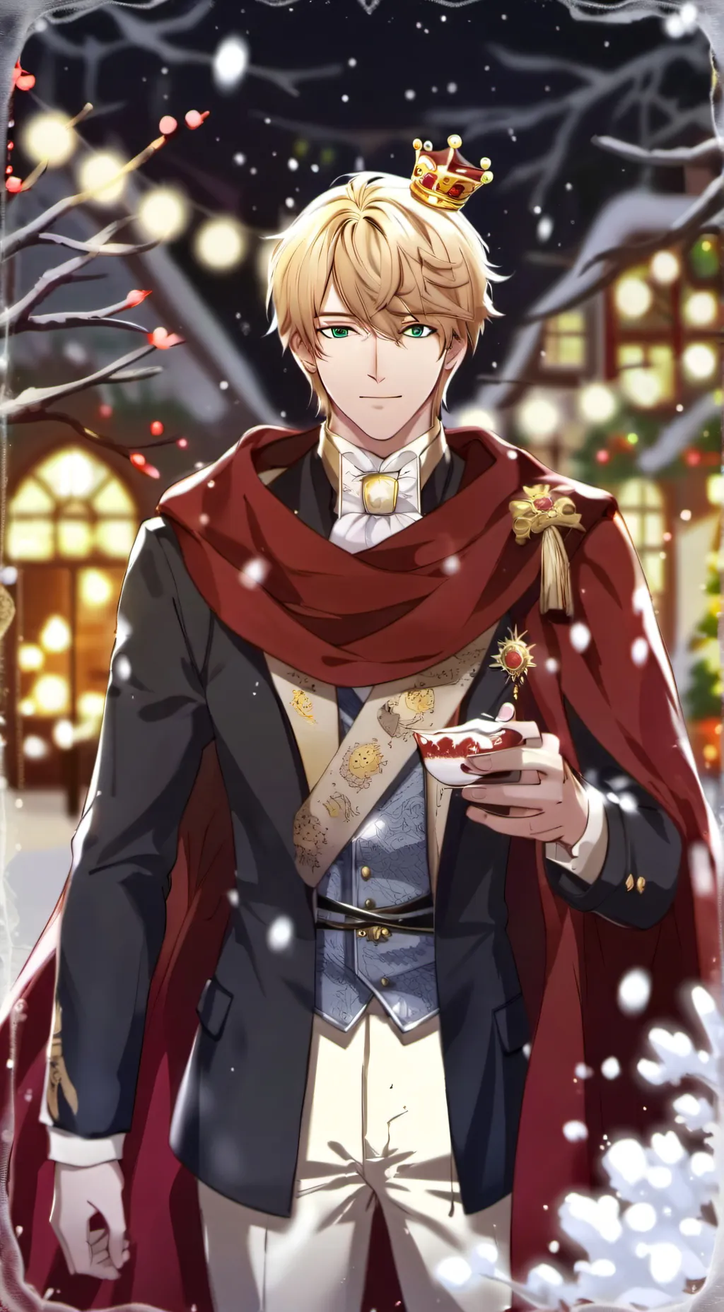 ai character: King Nigel  background