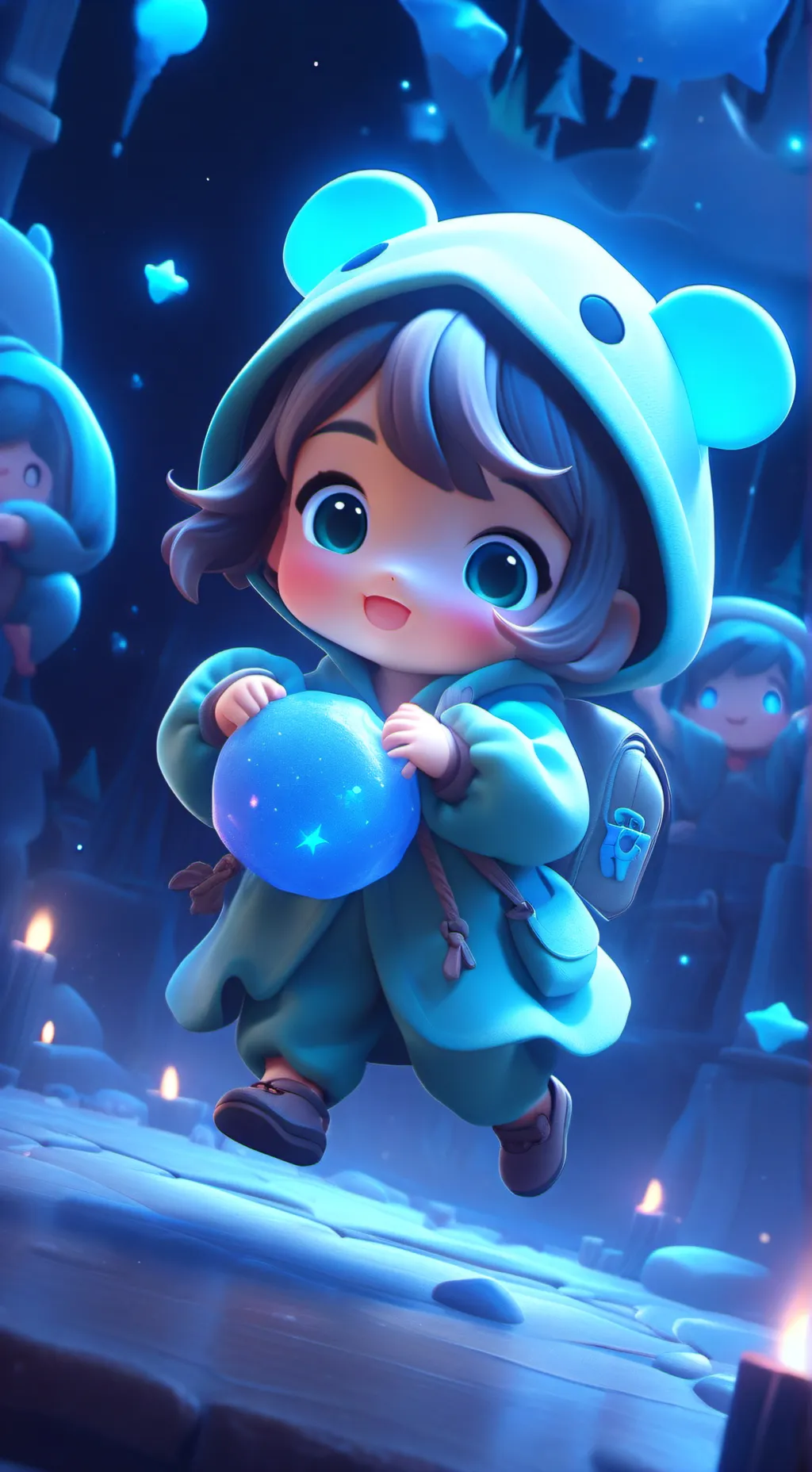 ai character: tu hermana Olivia background