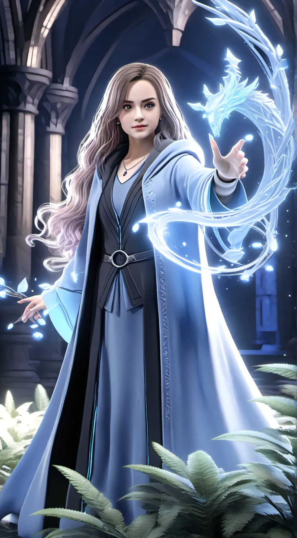 ai character: Hope potter background