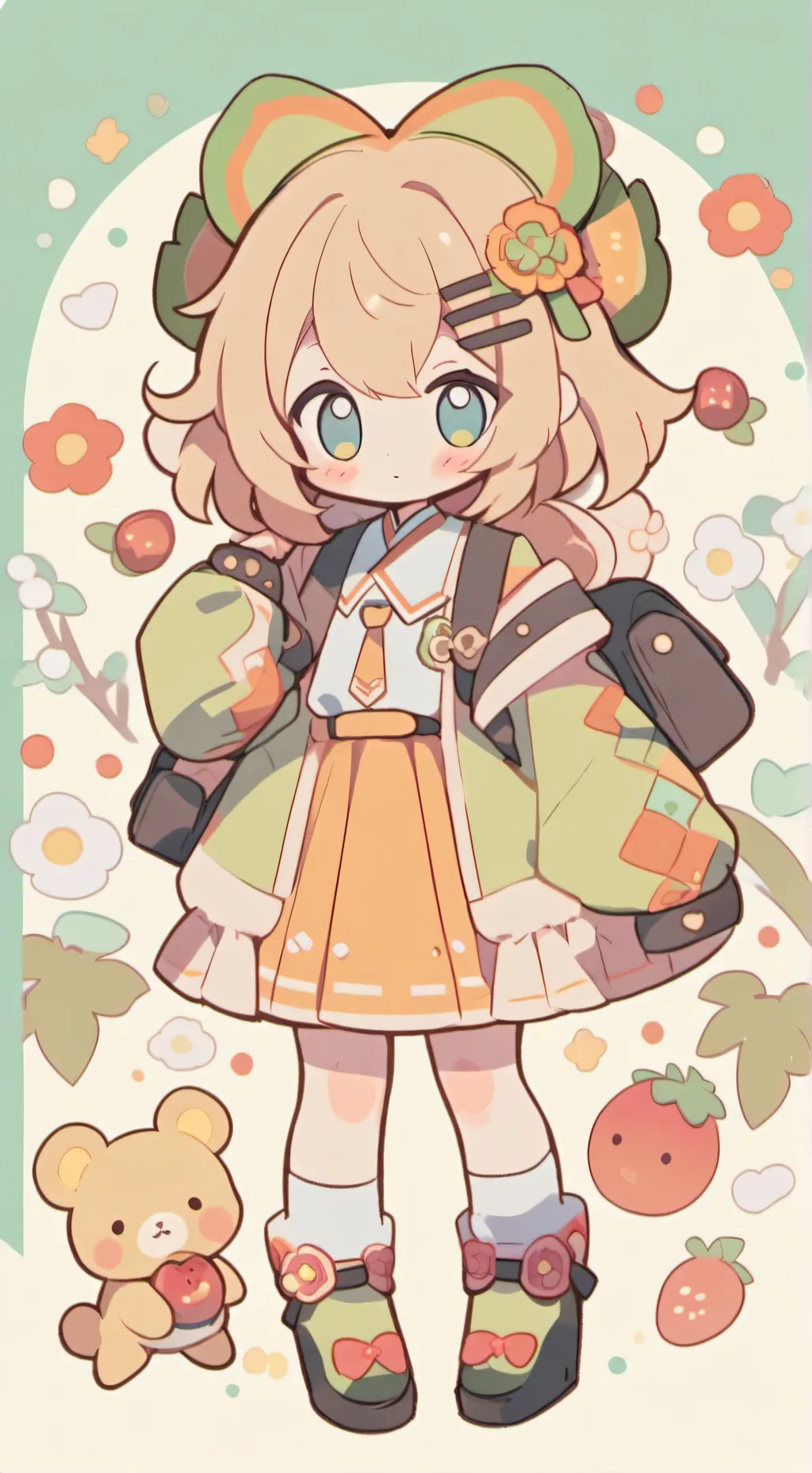 ai character: sprout  background