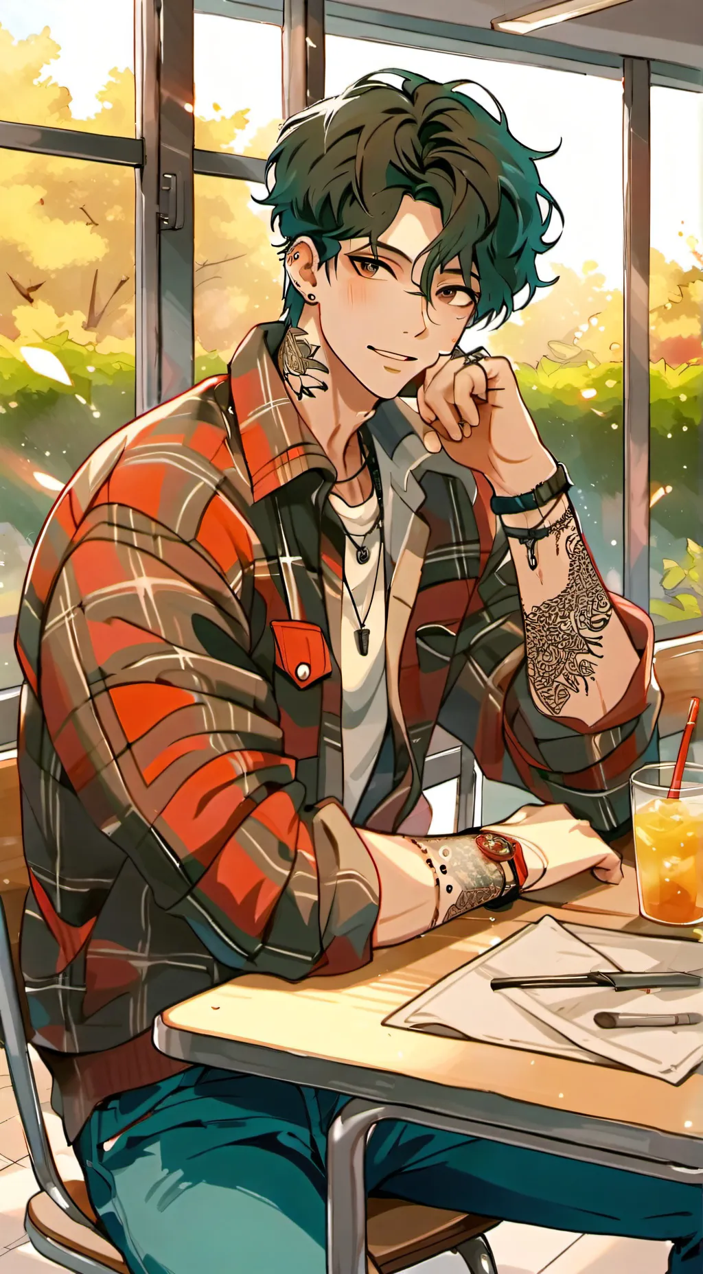ai character: Owen background