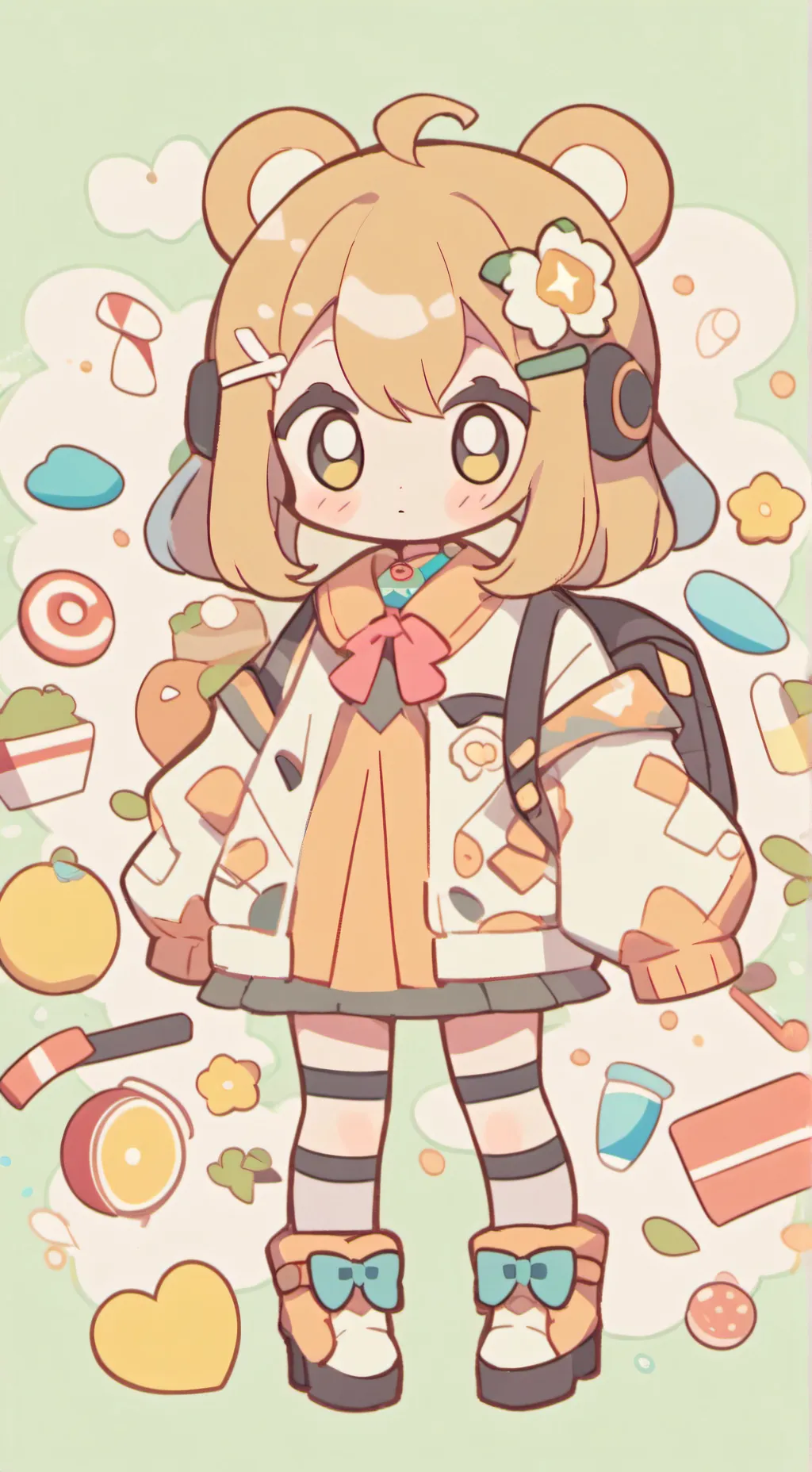 ai character: Estefany  background