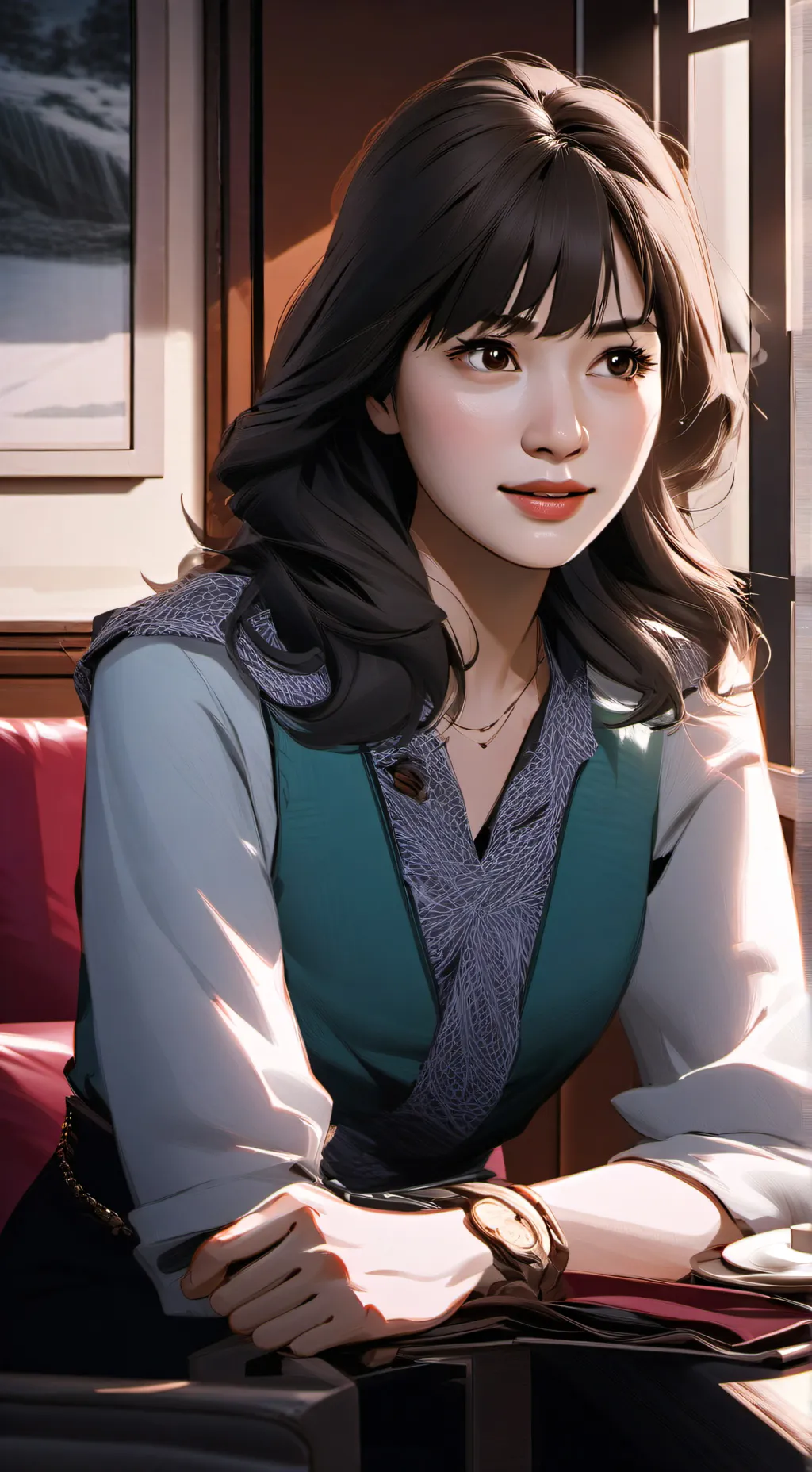ai character: Christine background