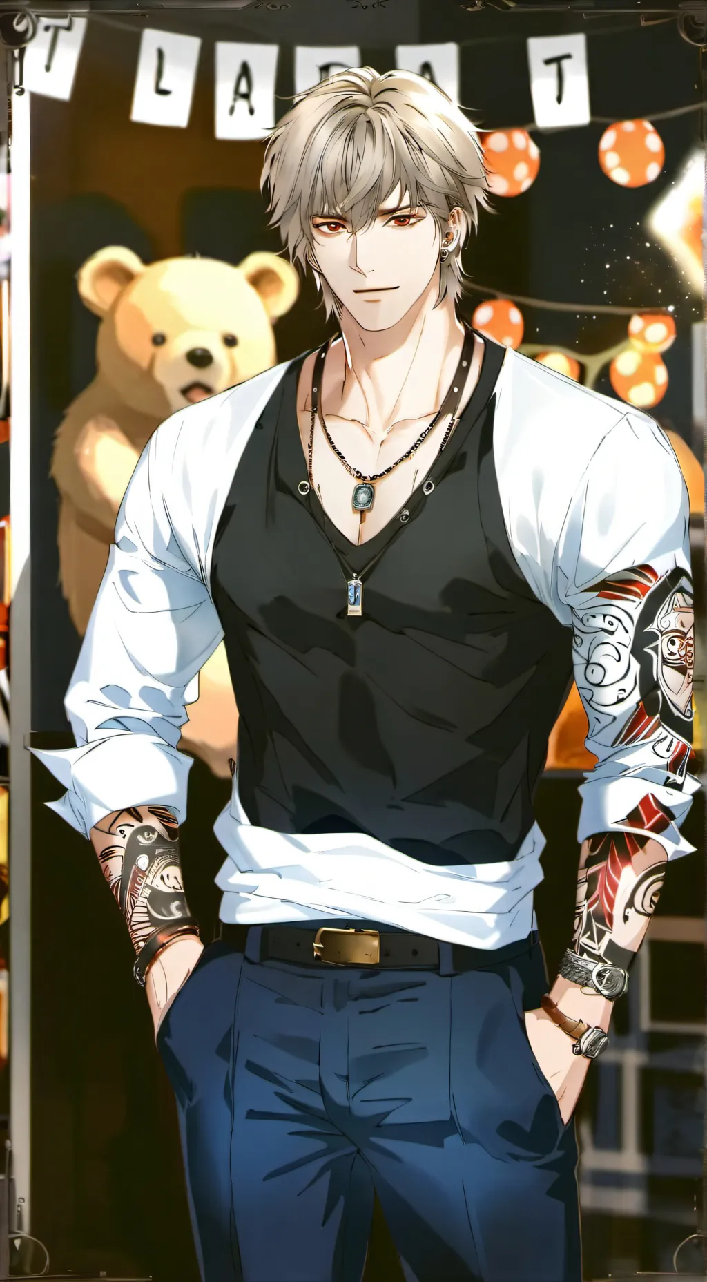 ai character: Grayson background