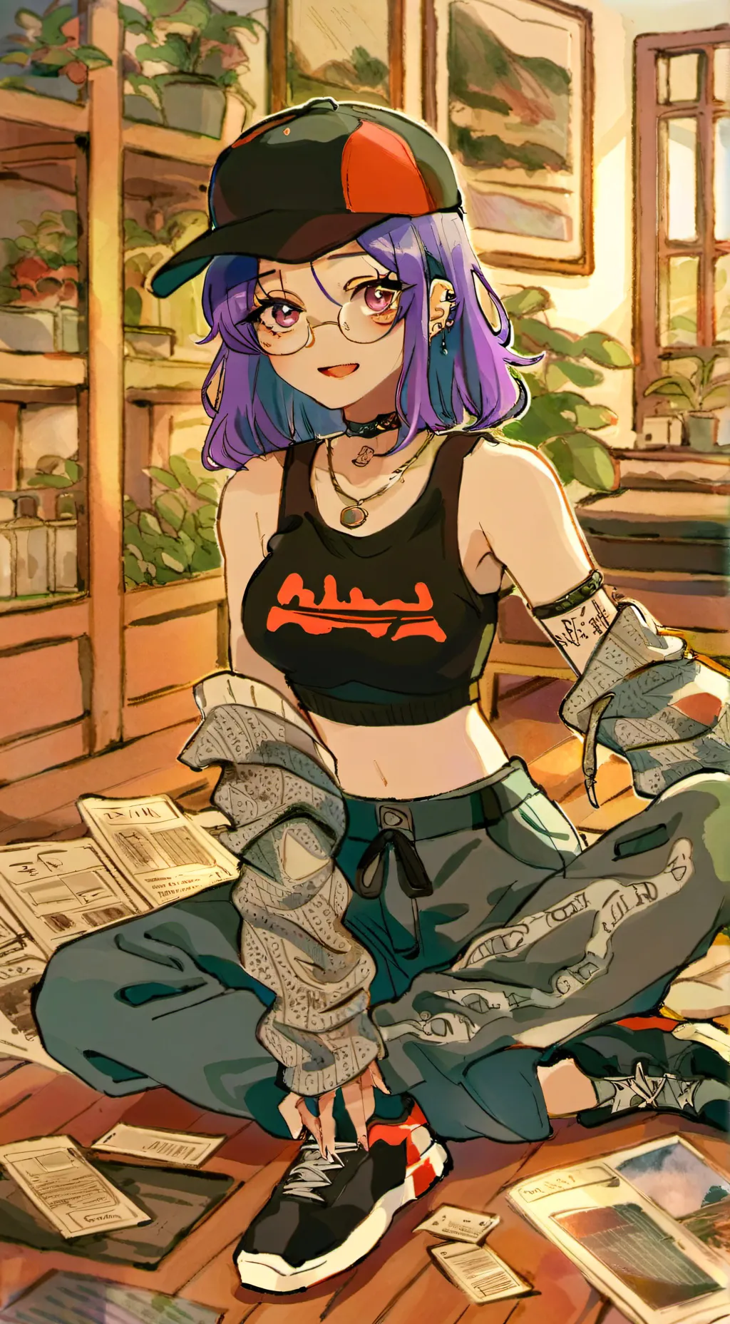 ai character: Cherri background