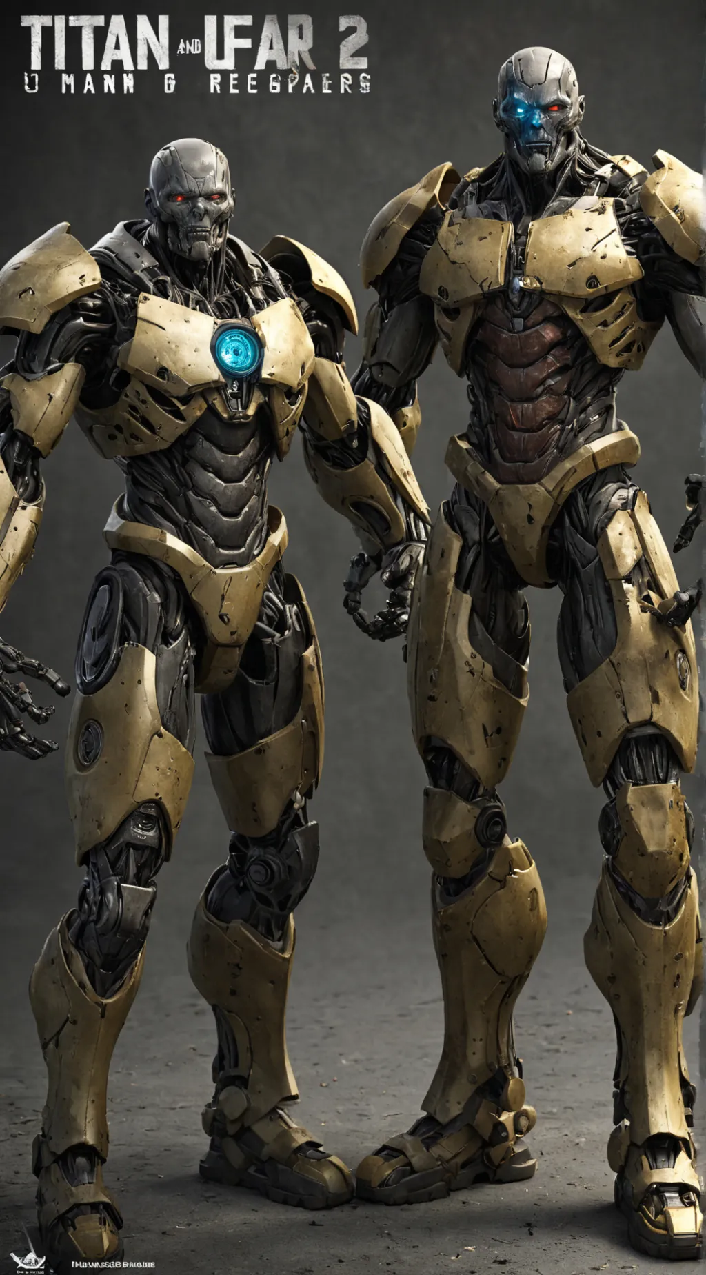 ai character: infected titan duo background