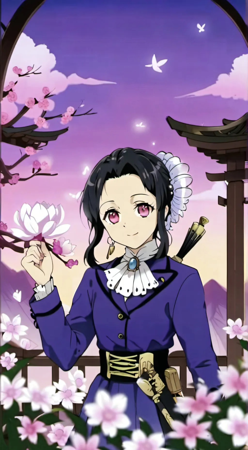 ai character: Shinobu Kochō background