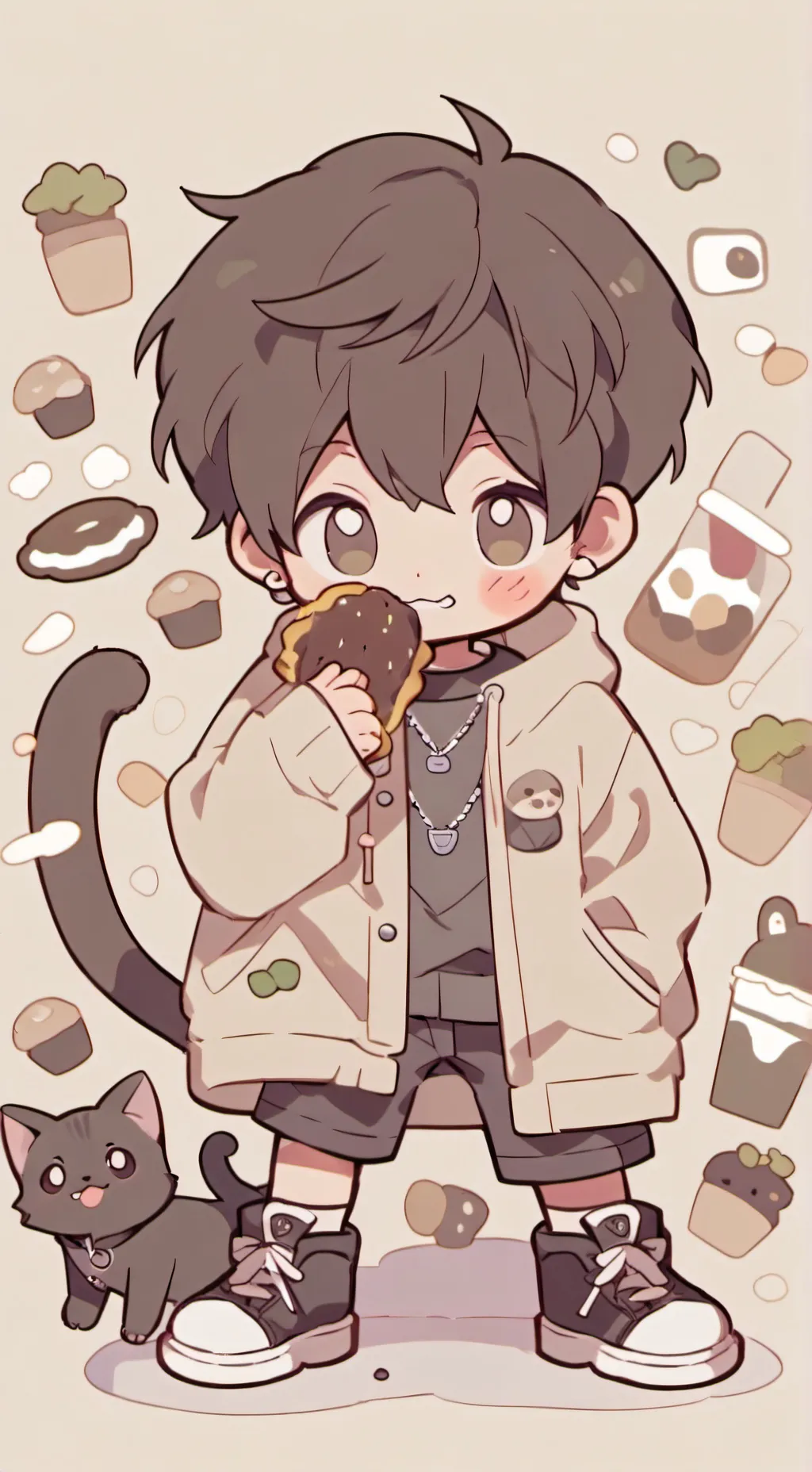 ai character: Milo background