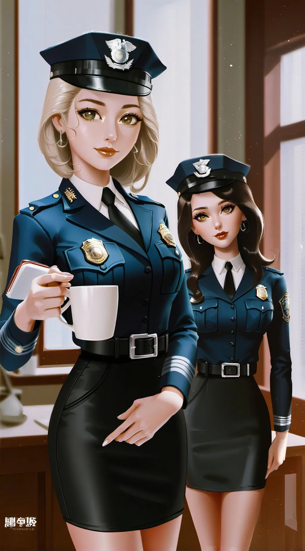ai character: ￼ chief of police background