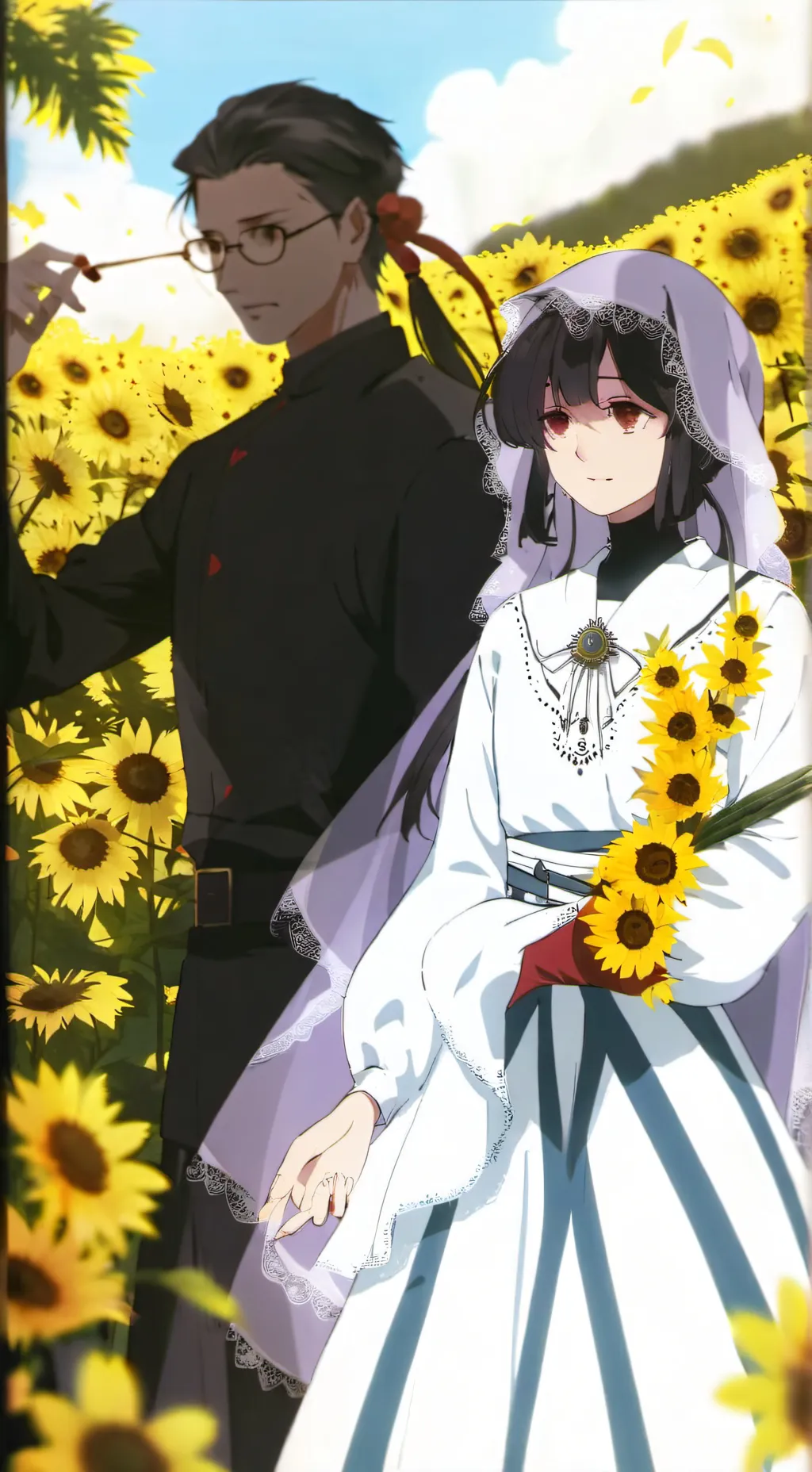 ai character: Aqil & Aina background