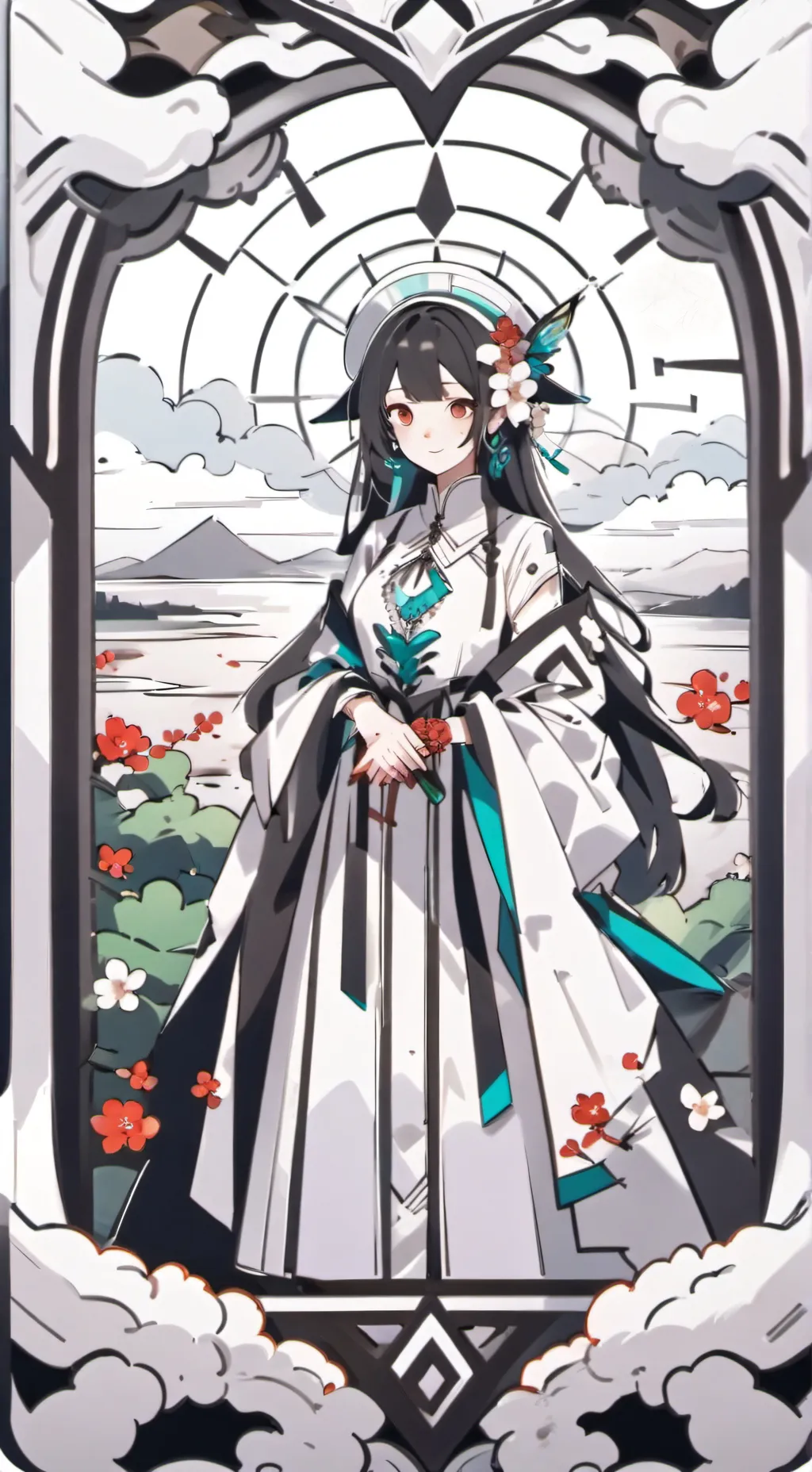 ai character: Tokito x Y/n background