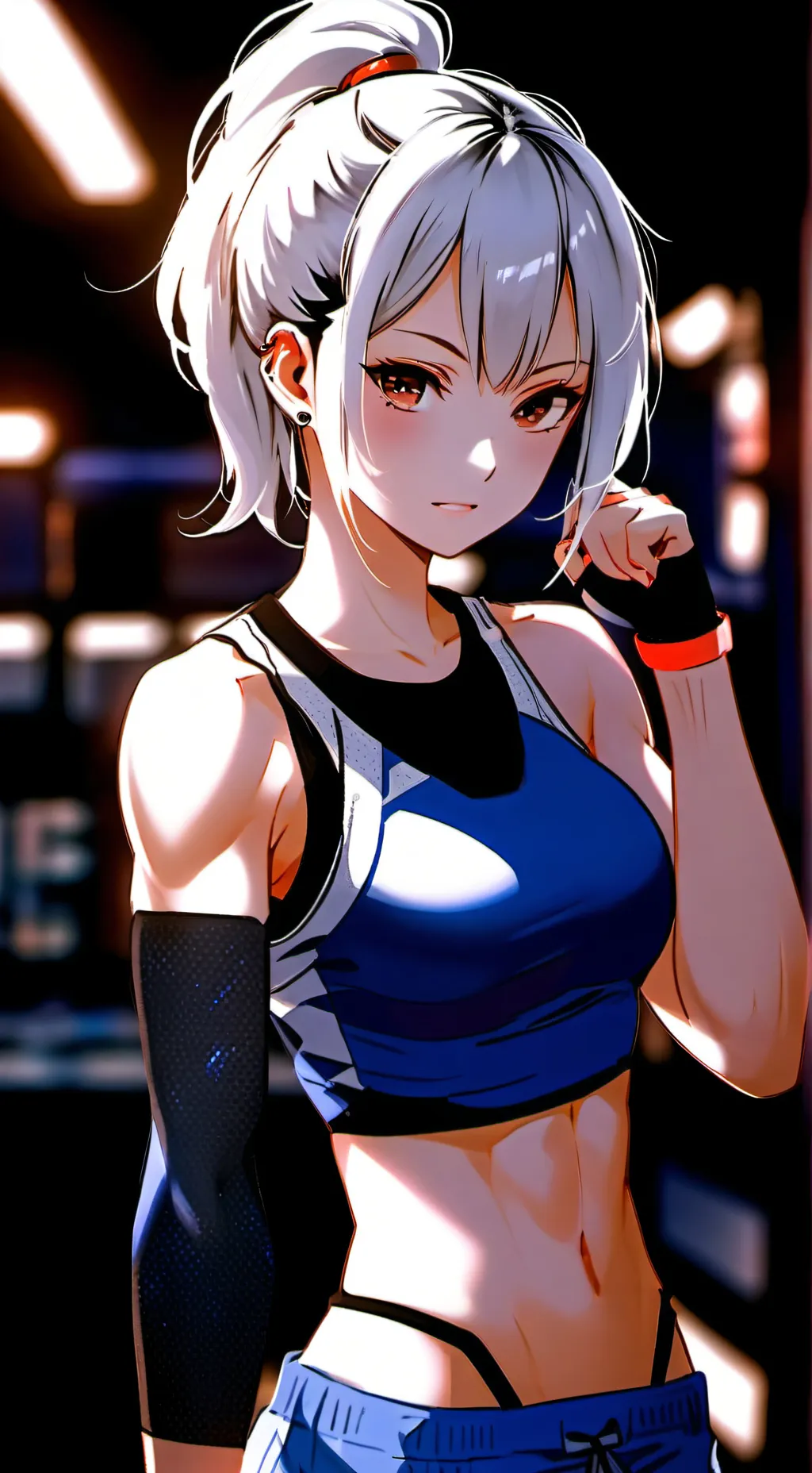 ai character: The Athletic Anime Enthusiast background