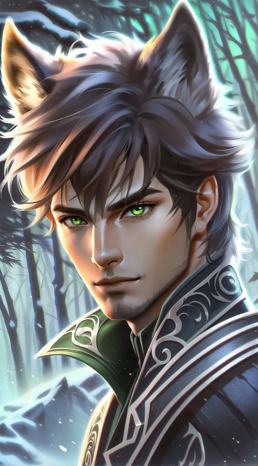 ai character: Ray background
