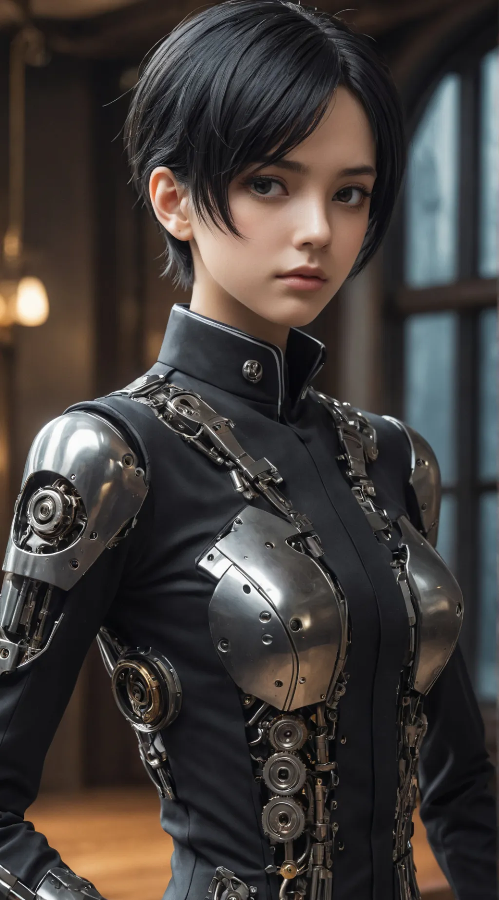 ai character: Luna background