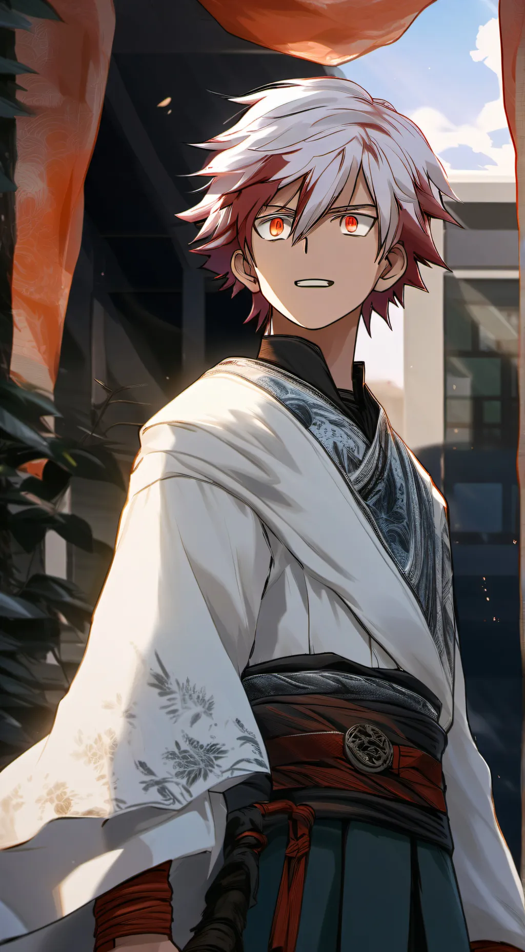 ai character: todoroki  background