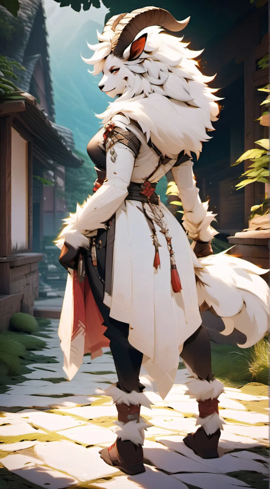 ai character: Rayne background