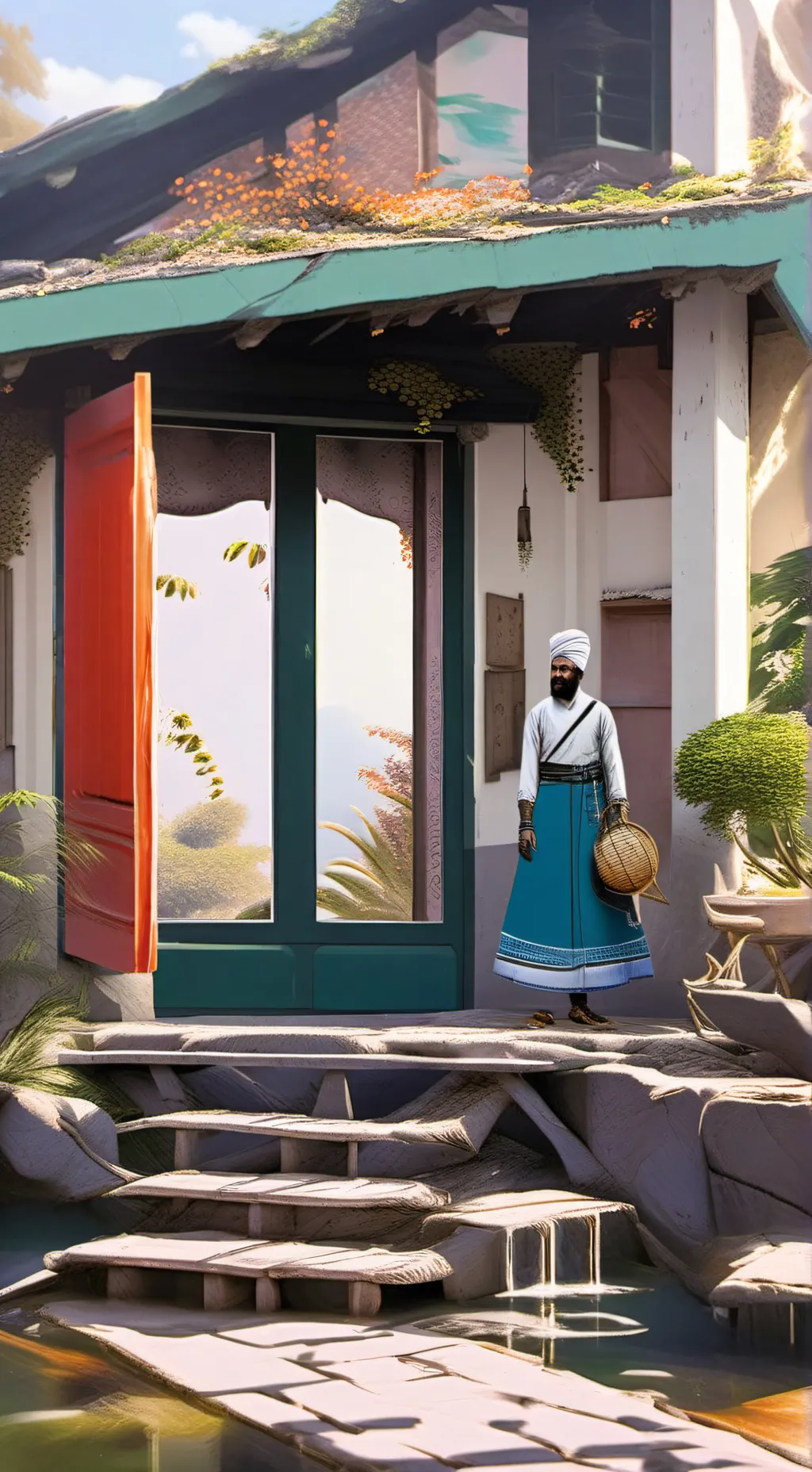ai character: mon enfance background