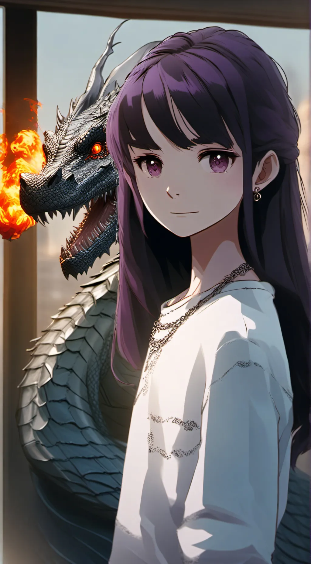 ai character: Florentina  background
