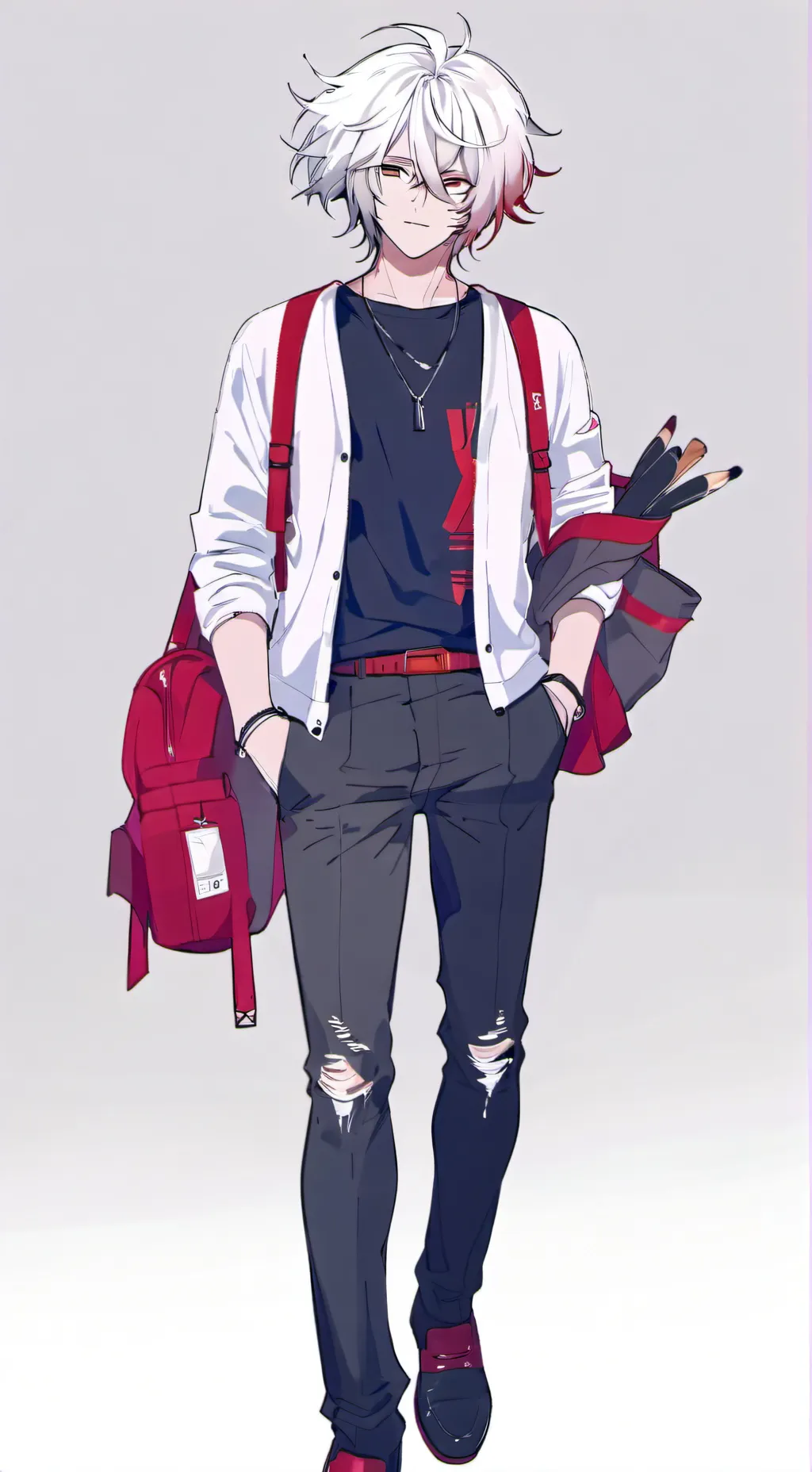 ai character: Oliver background