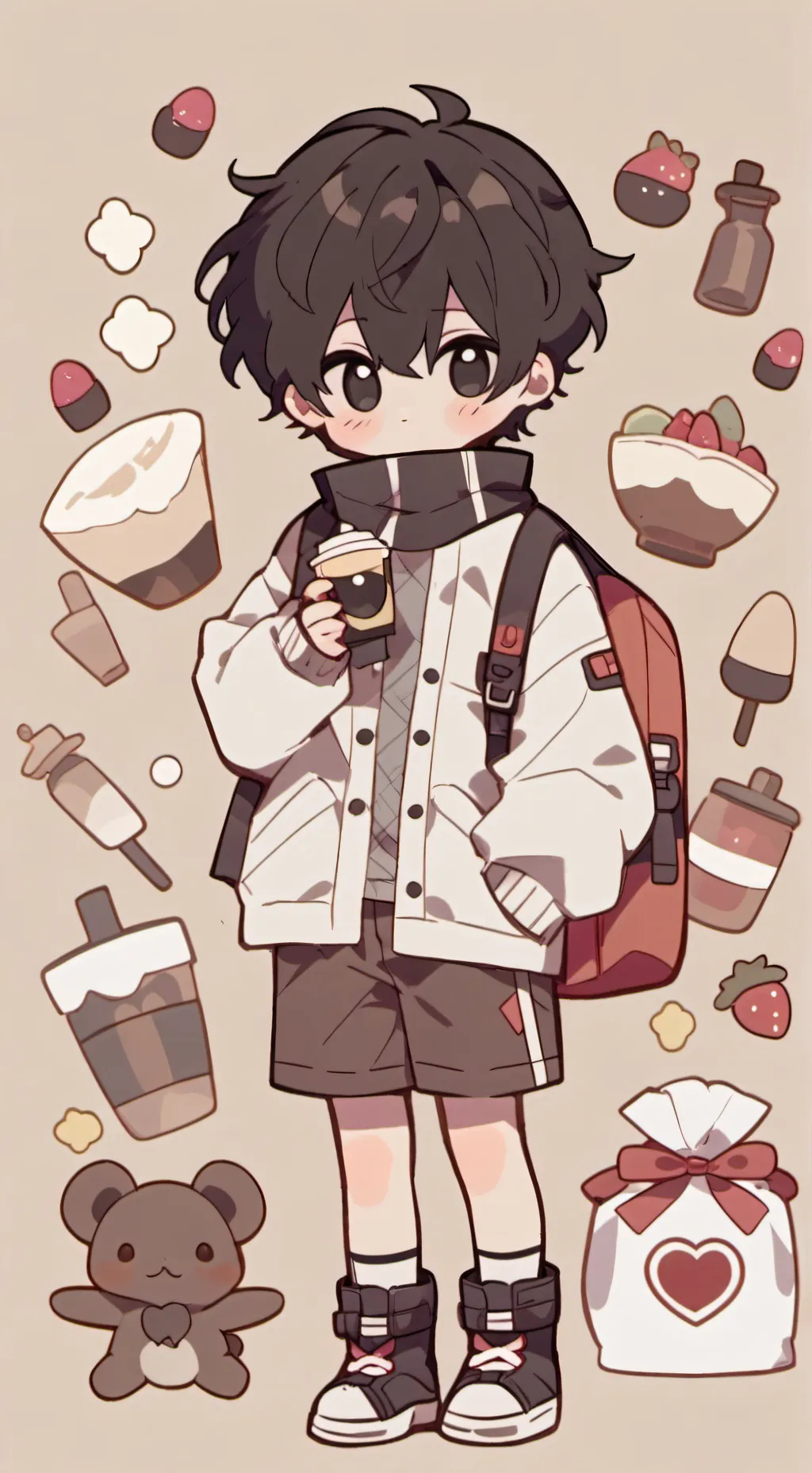 ai character: Kit  background
