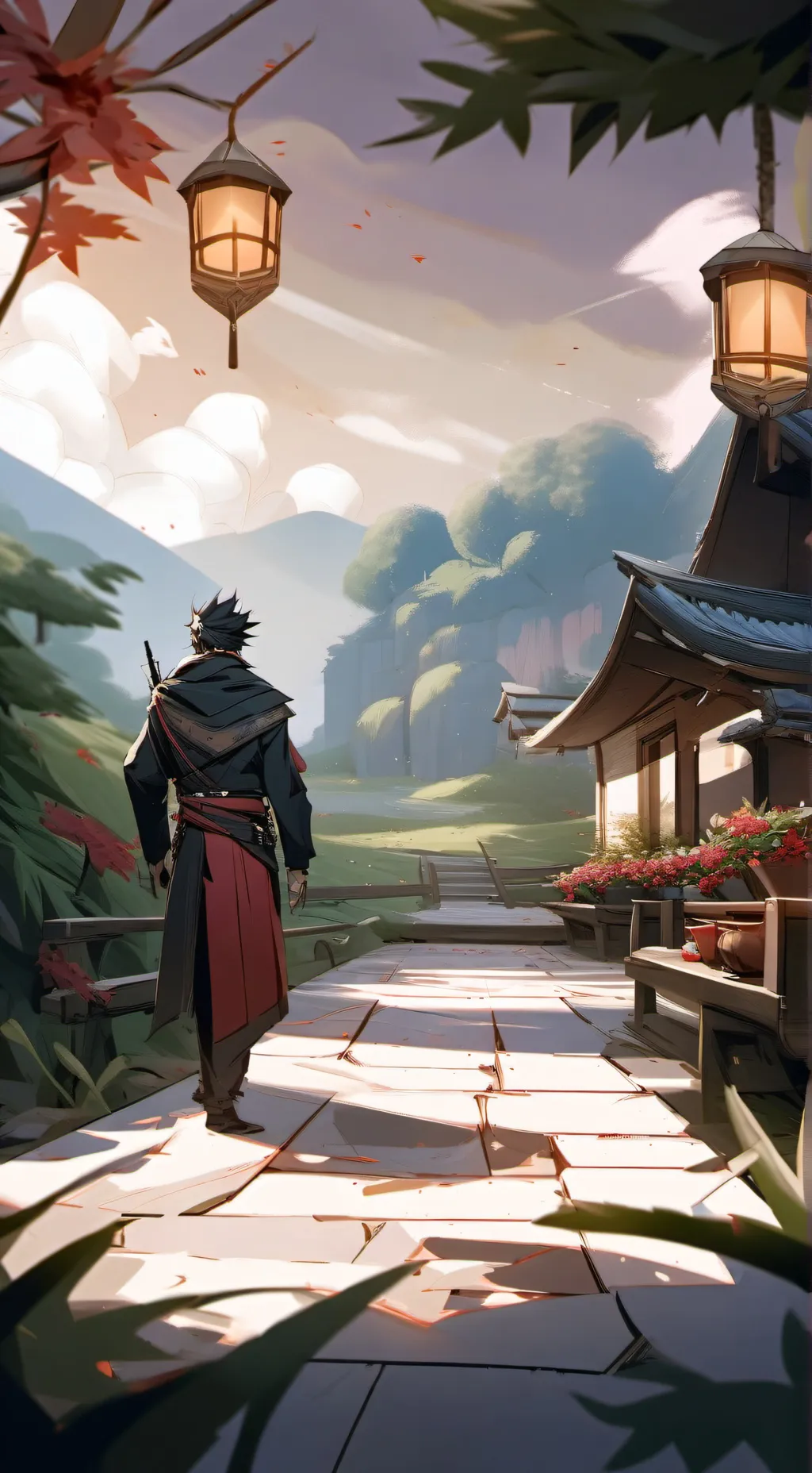 ai character: james~ background