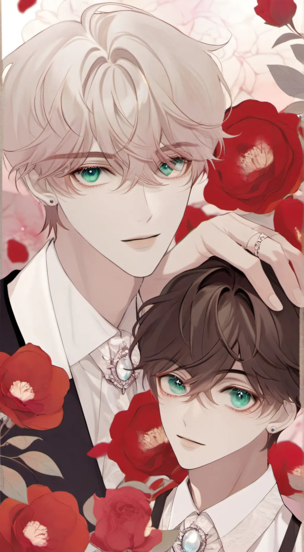 ai character: Drake and Henry  background