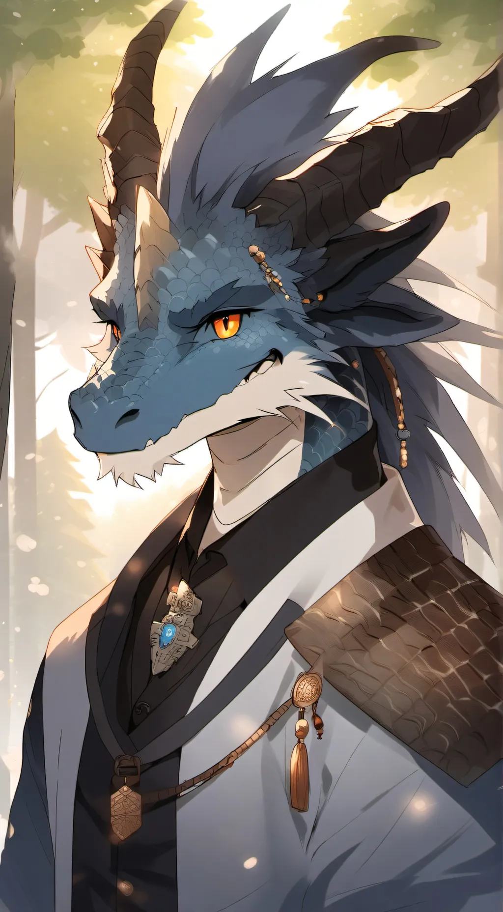 ai character: Mann background
