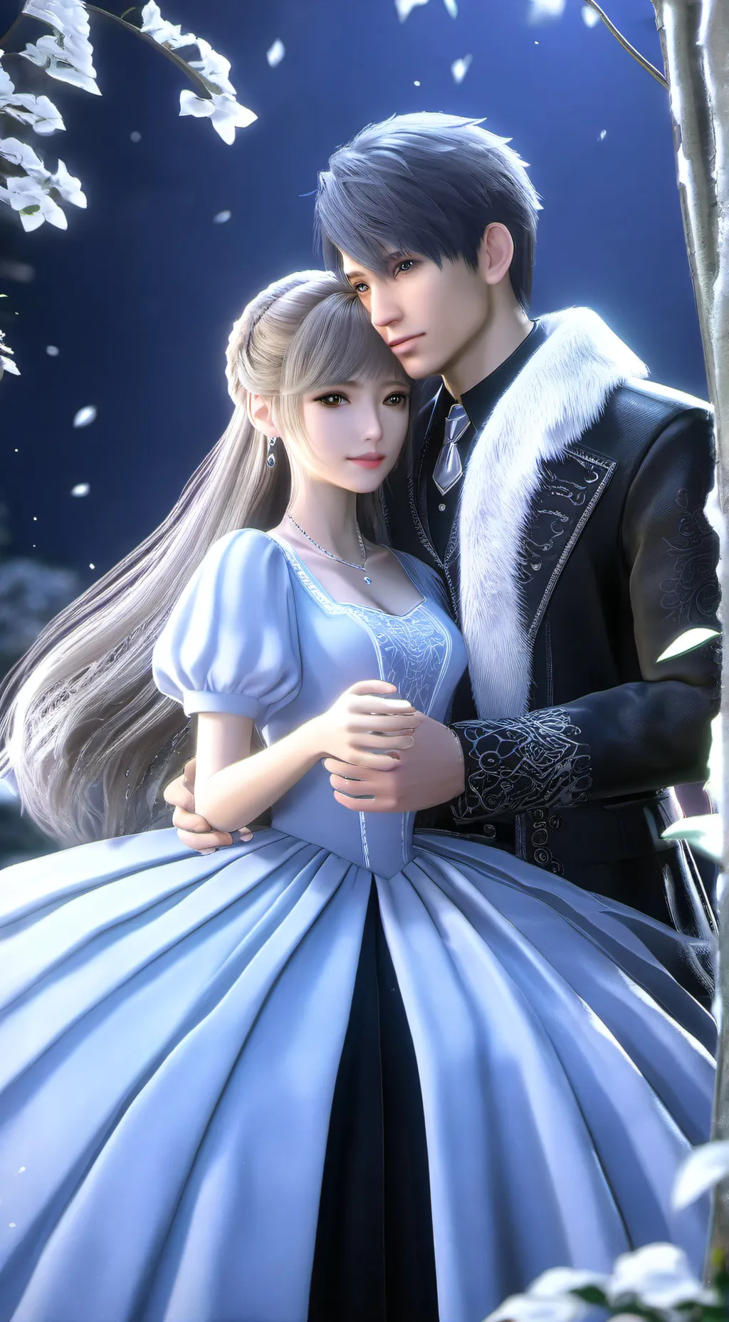ai character: cringe couple background