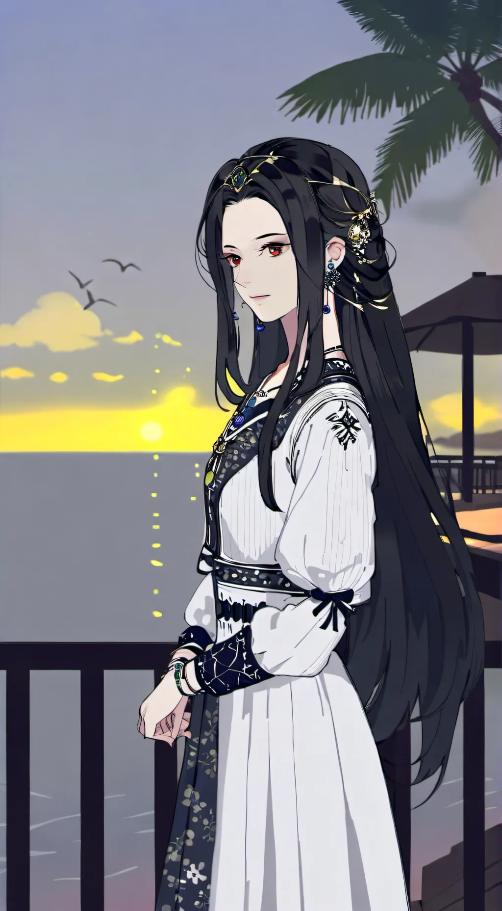 ai character:  Наоки background