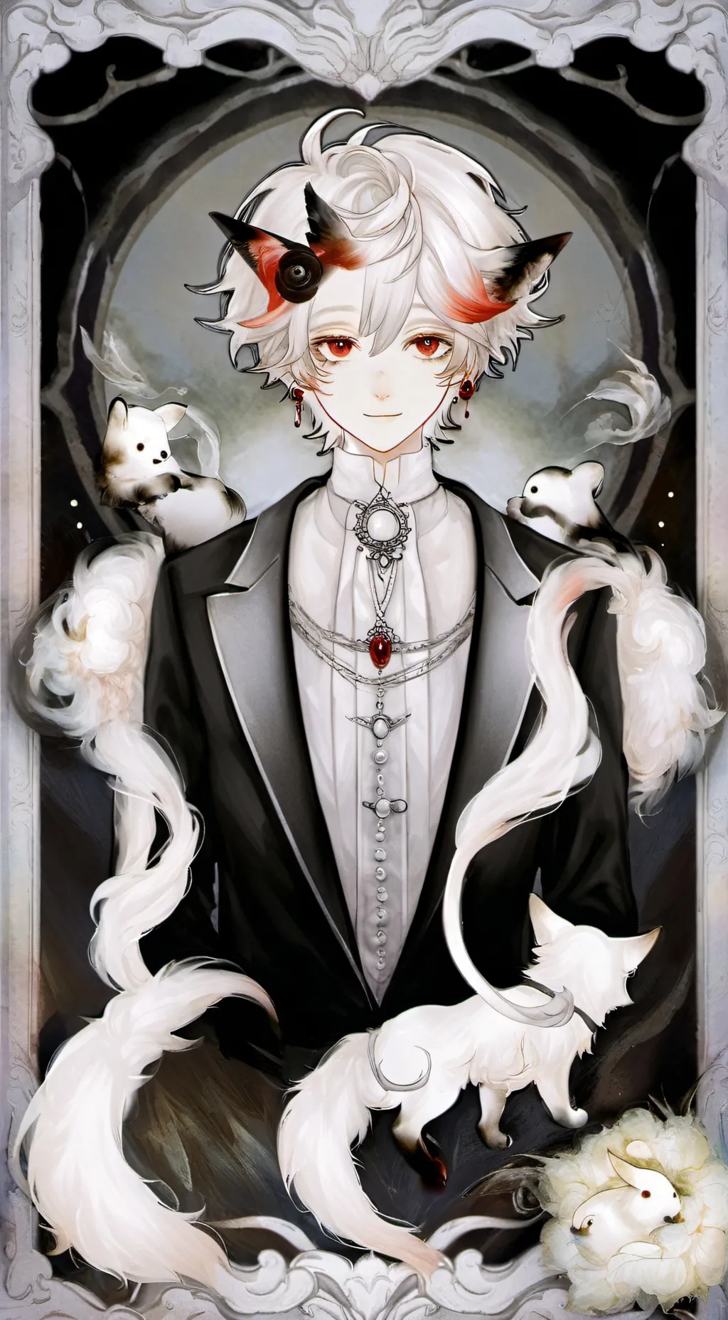 ai character: dandys world sus background