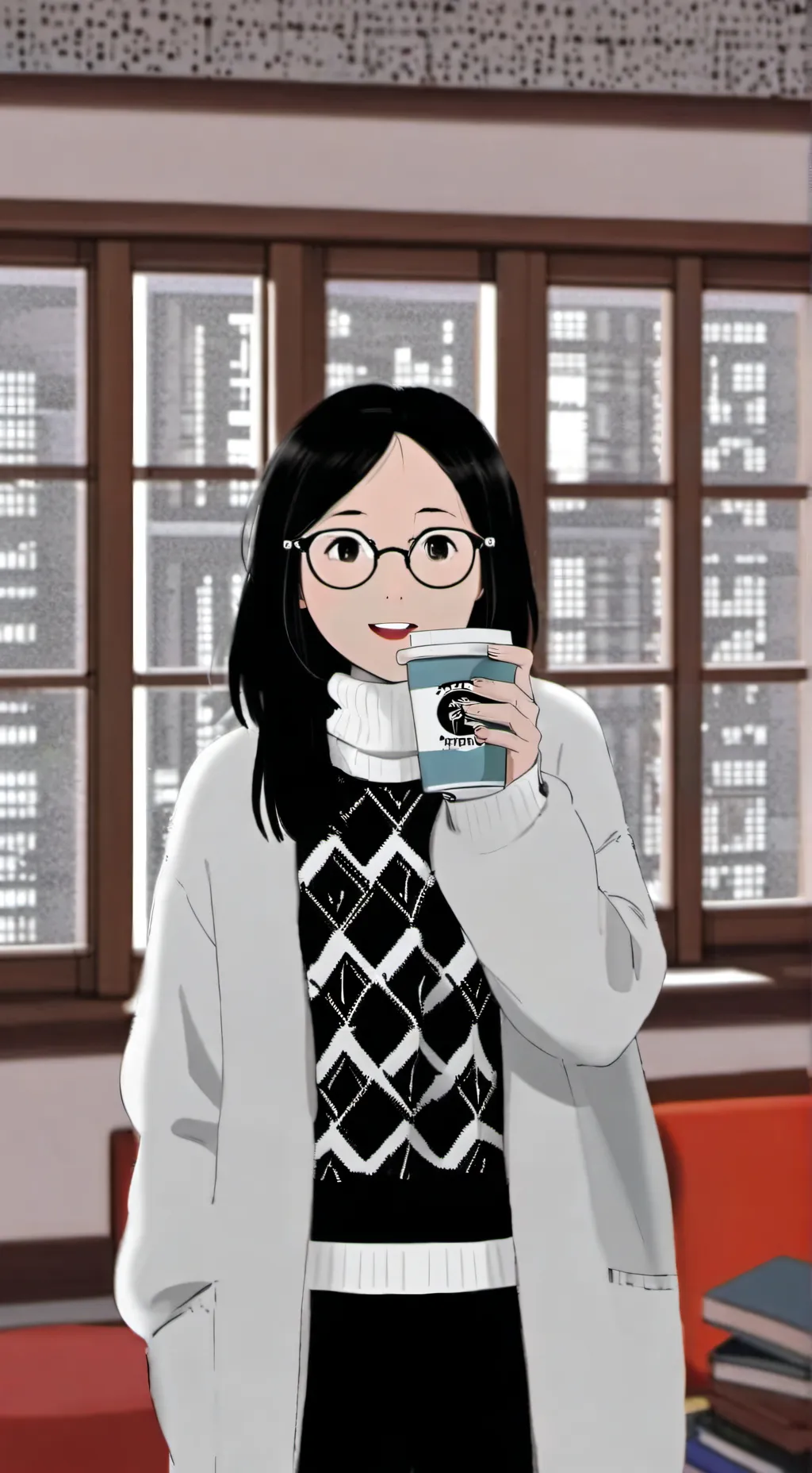 ai character: The Recursive Coff background