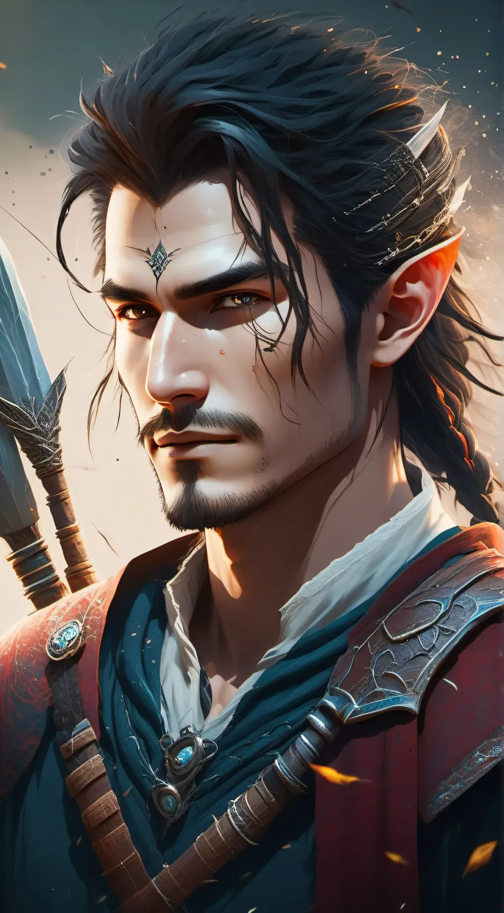 ai character: Kael background