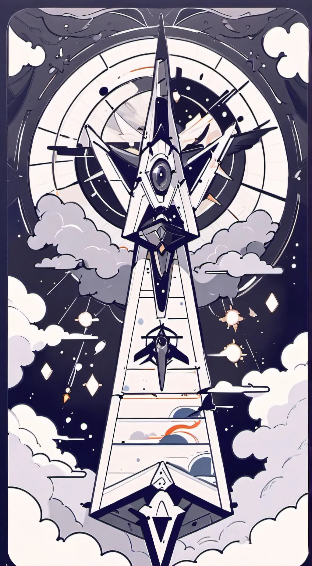 ai character: Murder drone ×tu♡ background