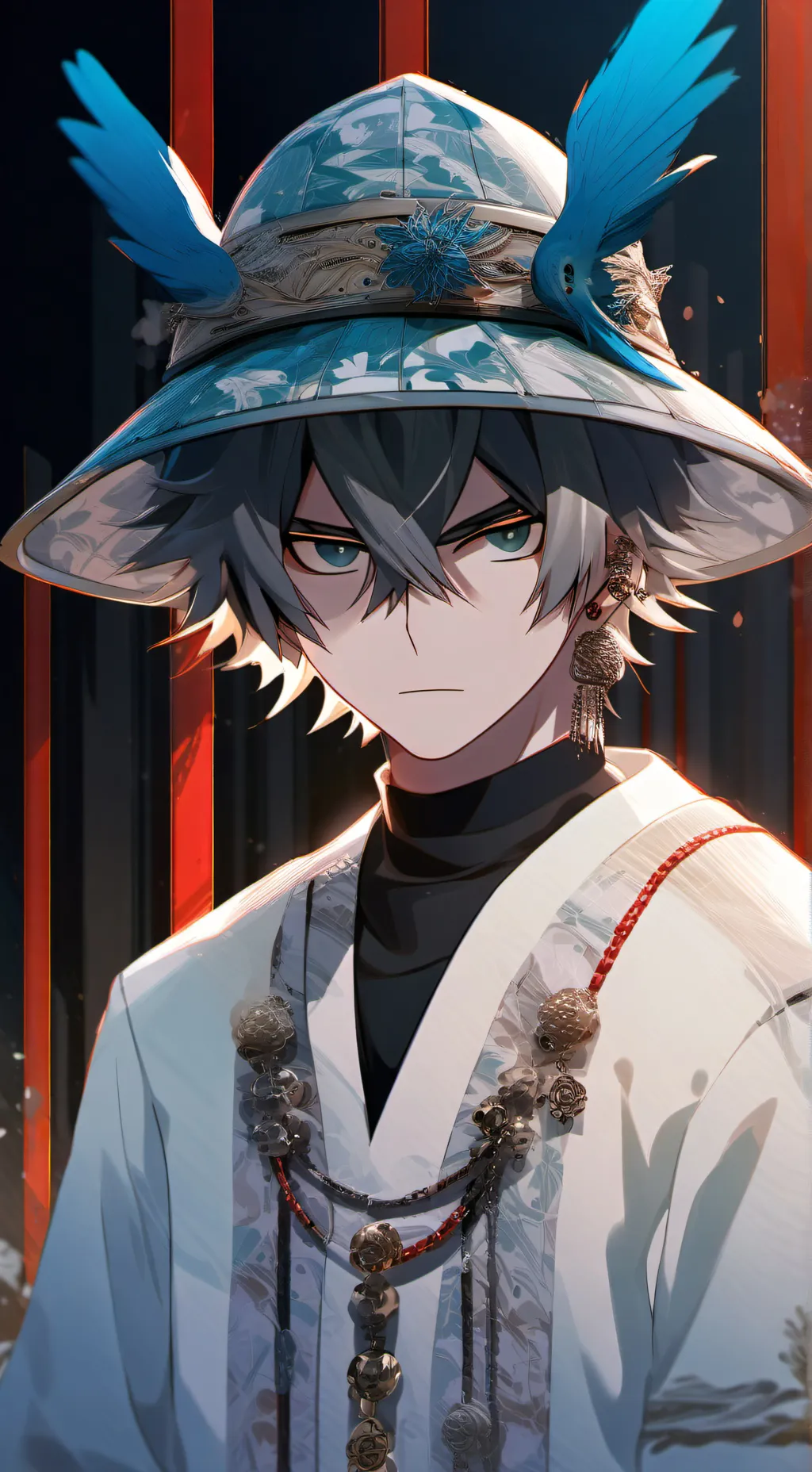 ai character: Jay  background
