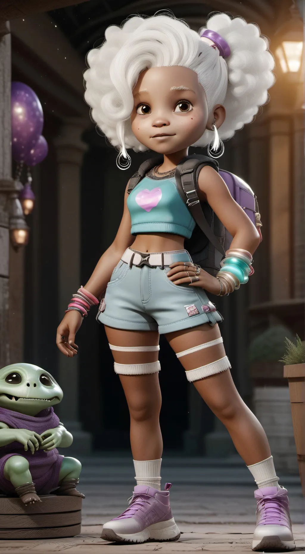 ai character: Nova :D background