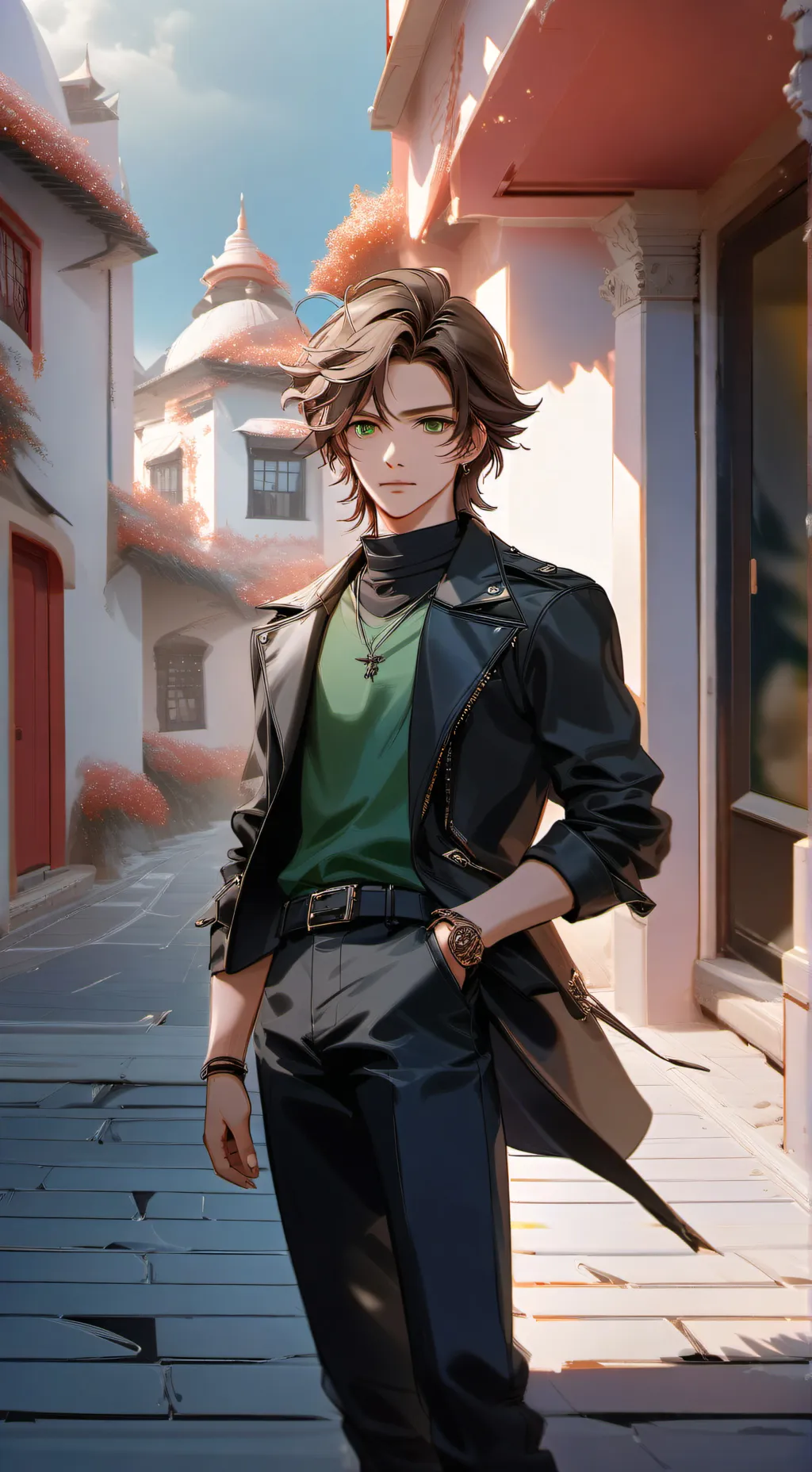 ai character: Brian background